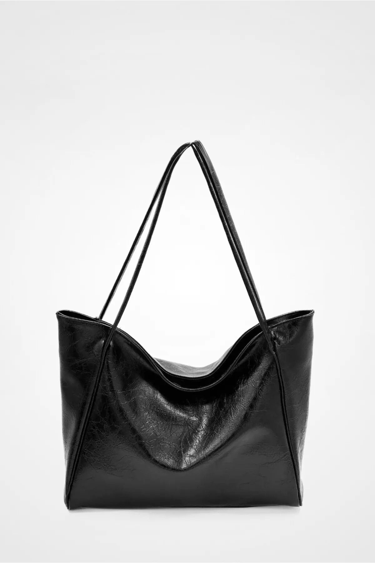 Honorius Kadın Eskitmeli Çift Saplı Shopper Omuz Çantası