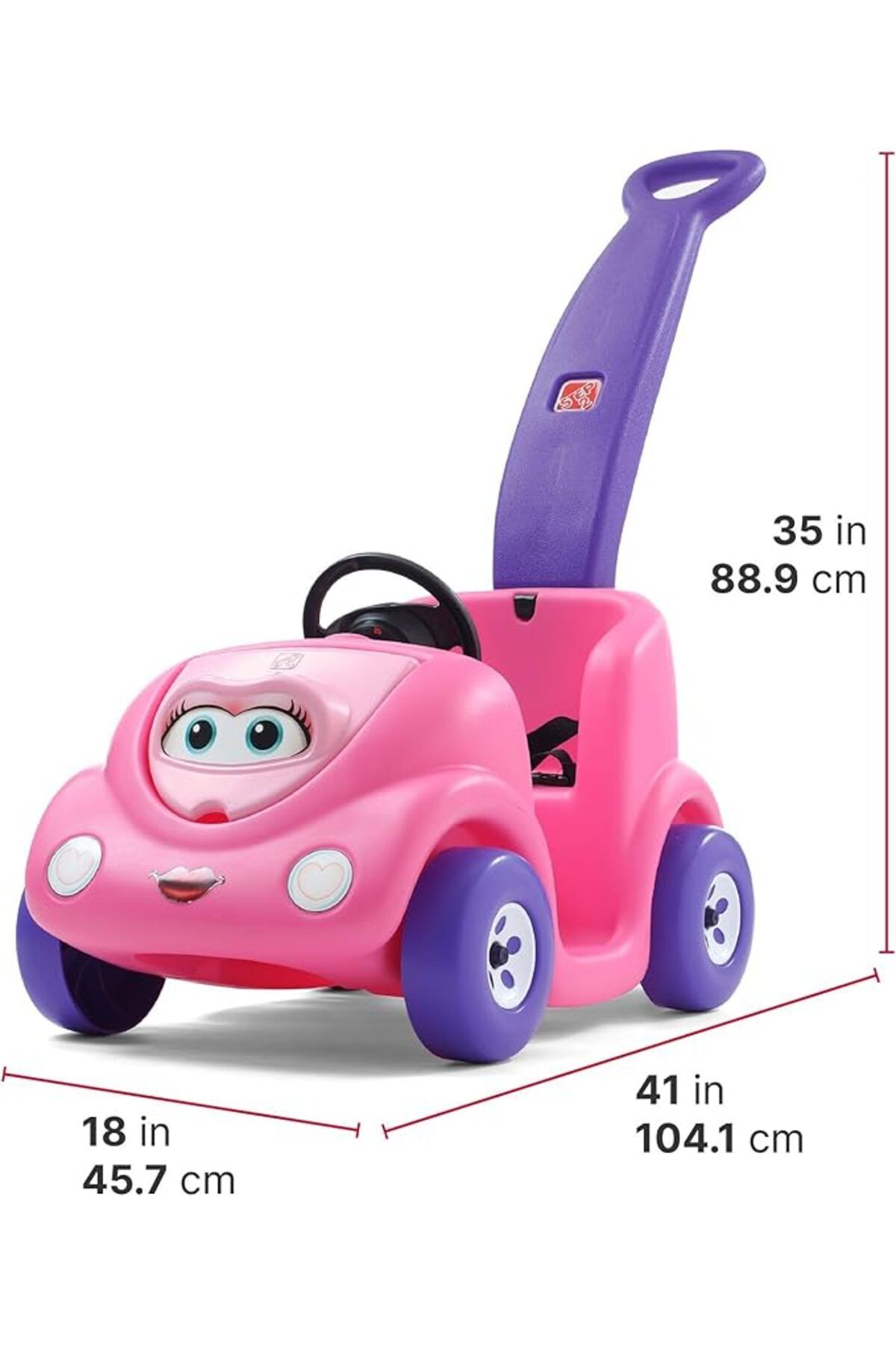 Step 2-Step2 Push Around Buggy Anniversary Edition Ride-On Toy with Whisper Wheels 5