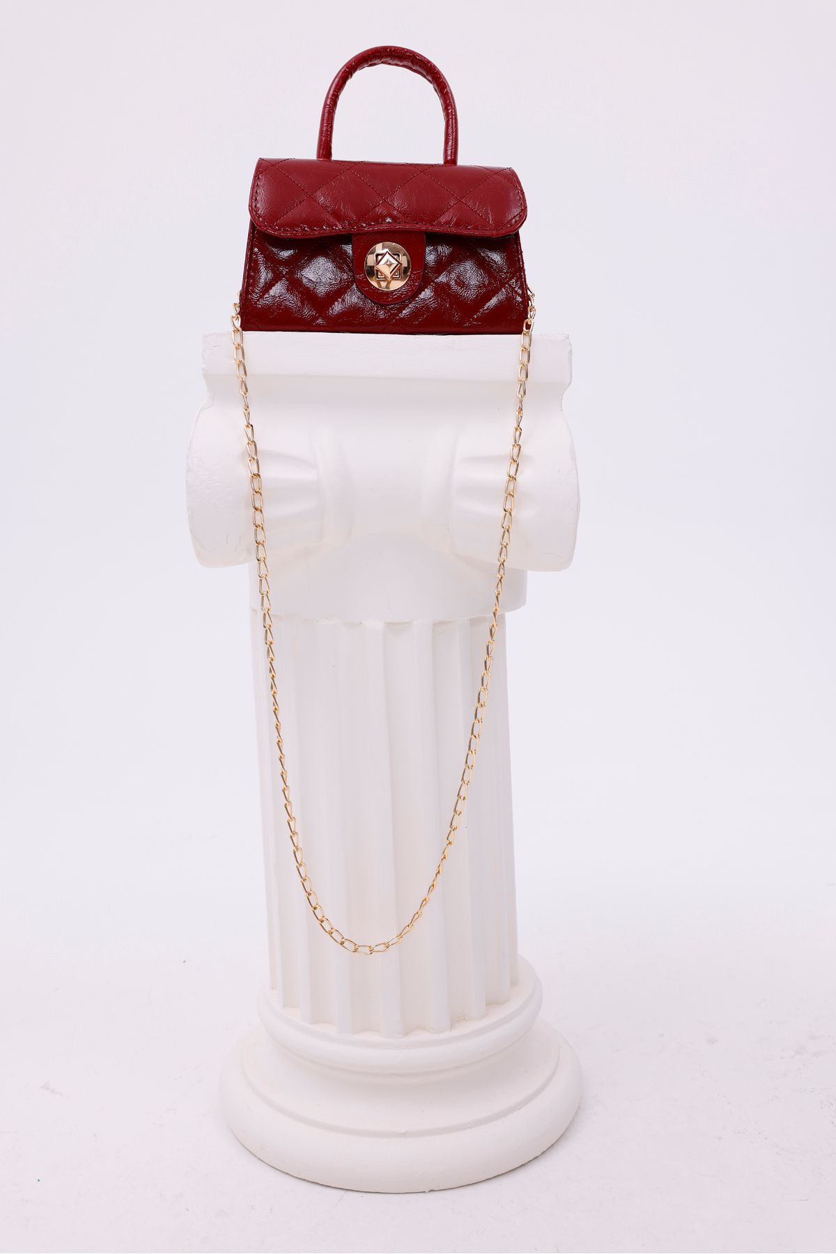 CELESTIAL COLLECTION Diana Zincirli Kapitone Çanta