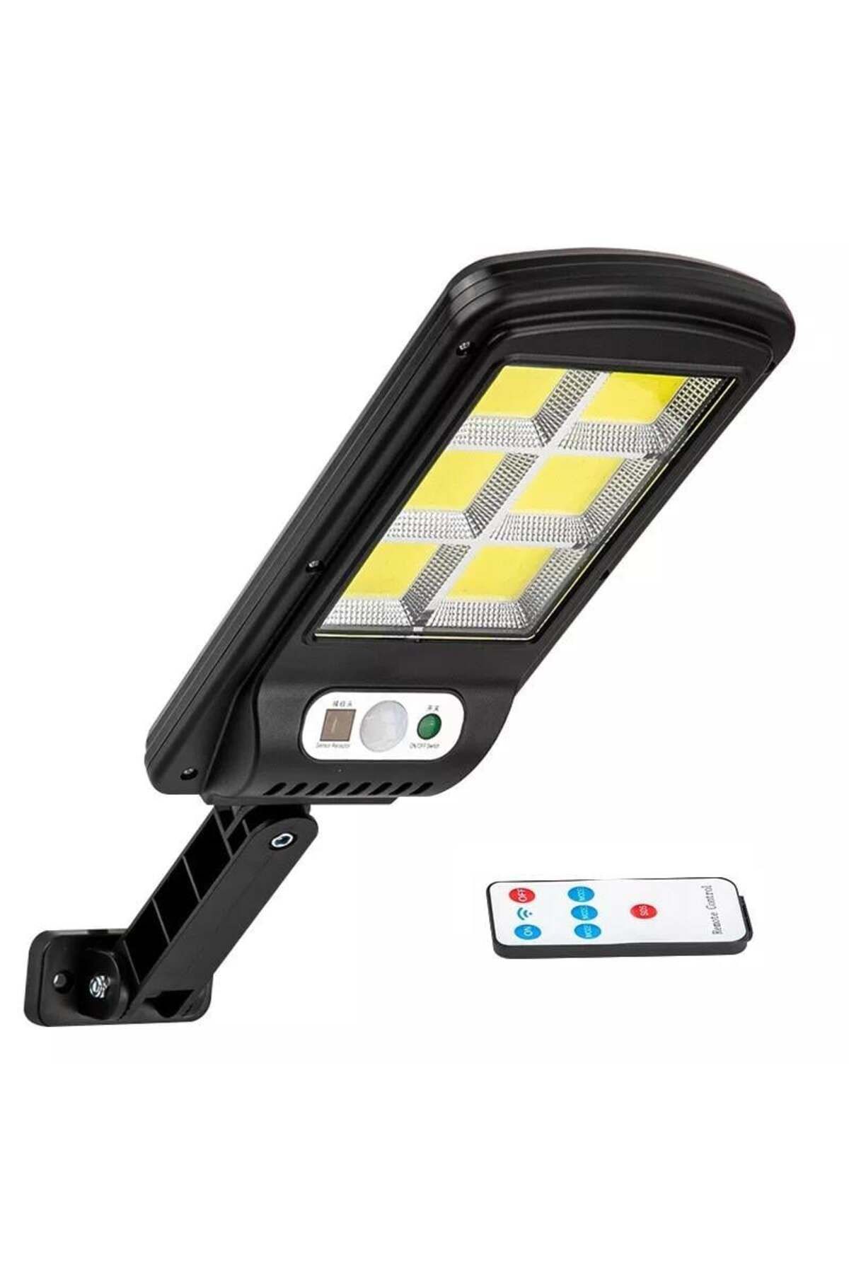 Powermaster W756-6 Hareket Sensörlü 3 Modlu Uzaktan Kumandalı 6 Cob Ledli Solar Lamba