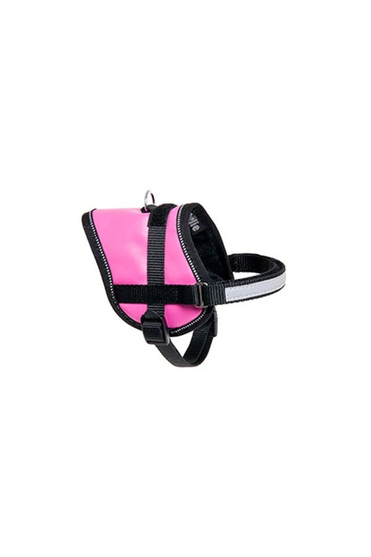 Orqinel Flamingo Eeny Mini Köpek Göğüs Tasması Pembe 26-35 Cm