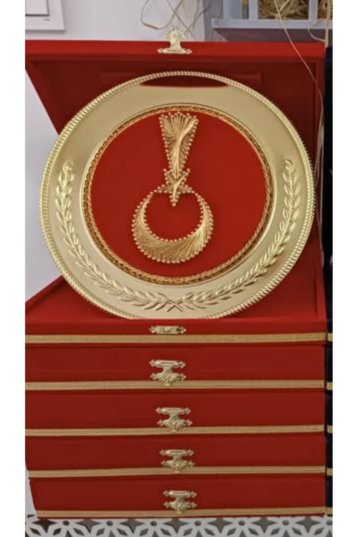 MSMETICARET filografi şualı kırmızı plaket
