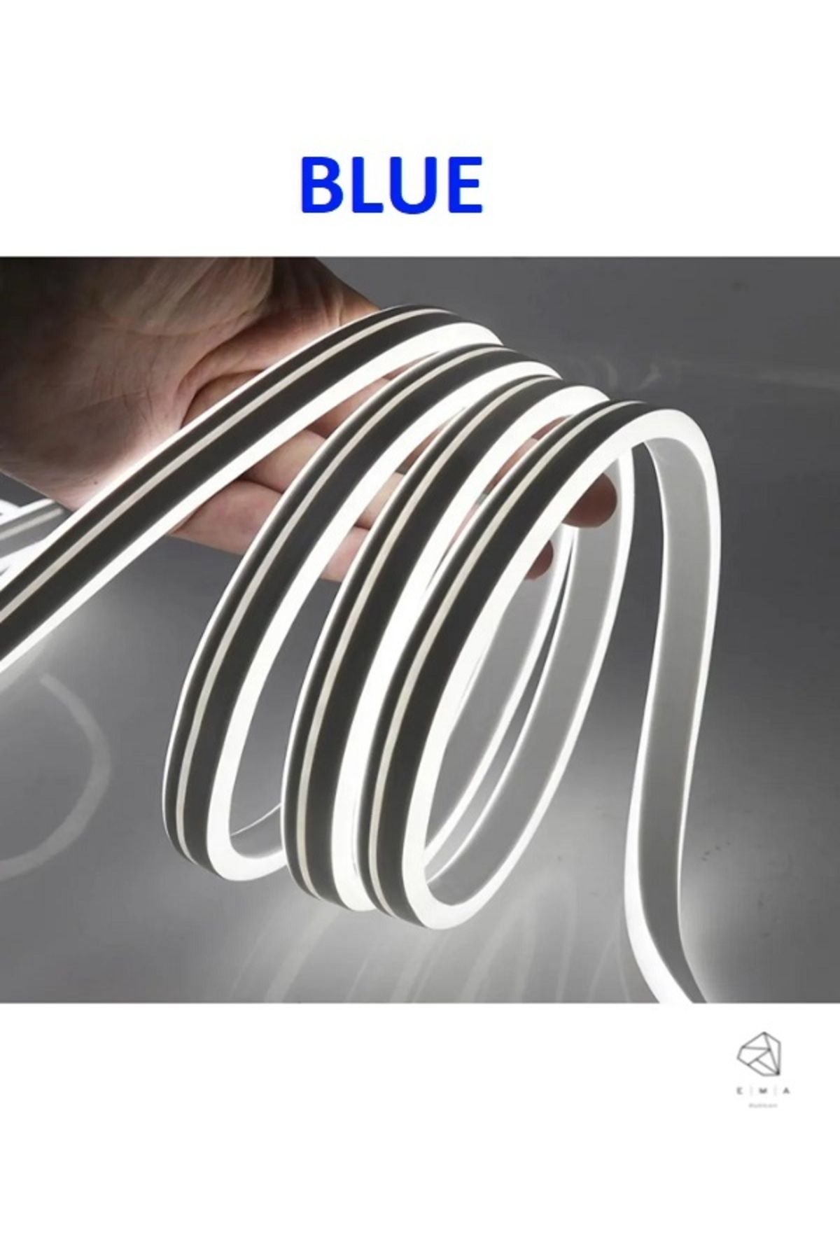 Lamptıme HORTUM LED 220Volt  Uyumlu BLUE (MAVİ) RENK / 15 METRE Aydınlatma