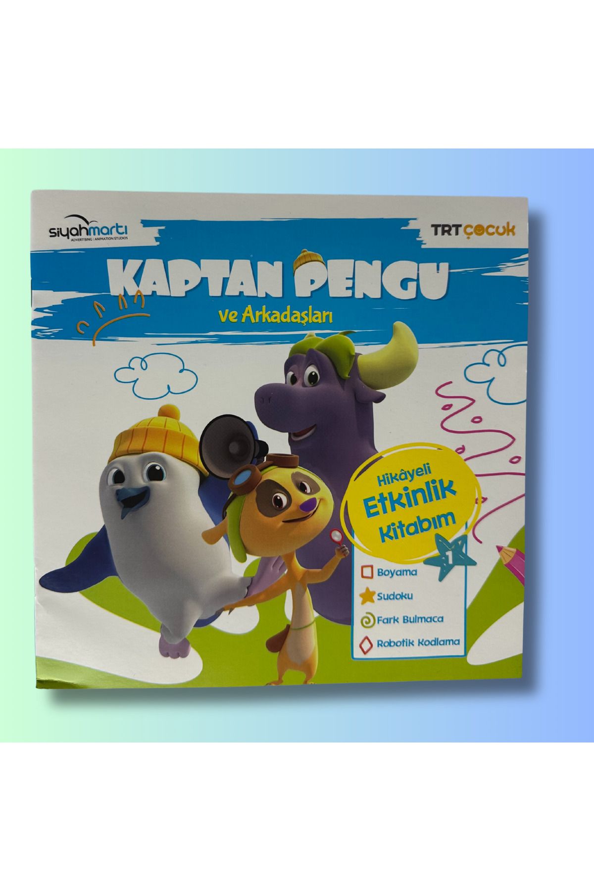 Burhan Yayınları kaptan pengu ve arkadaşları etkinlik kitapı