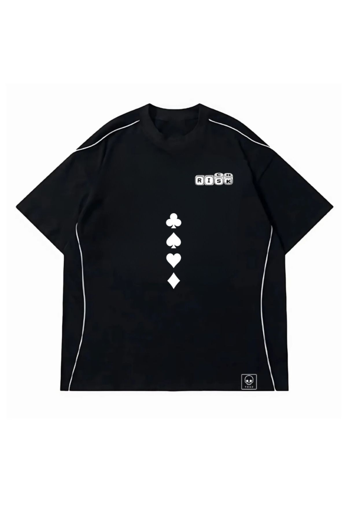 Touz Moda Streetwear Risk Anf Rich Jersey (Unisex) T-Shirt