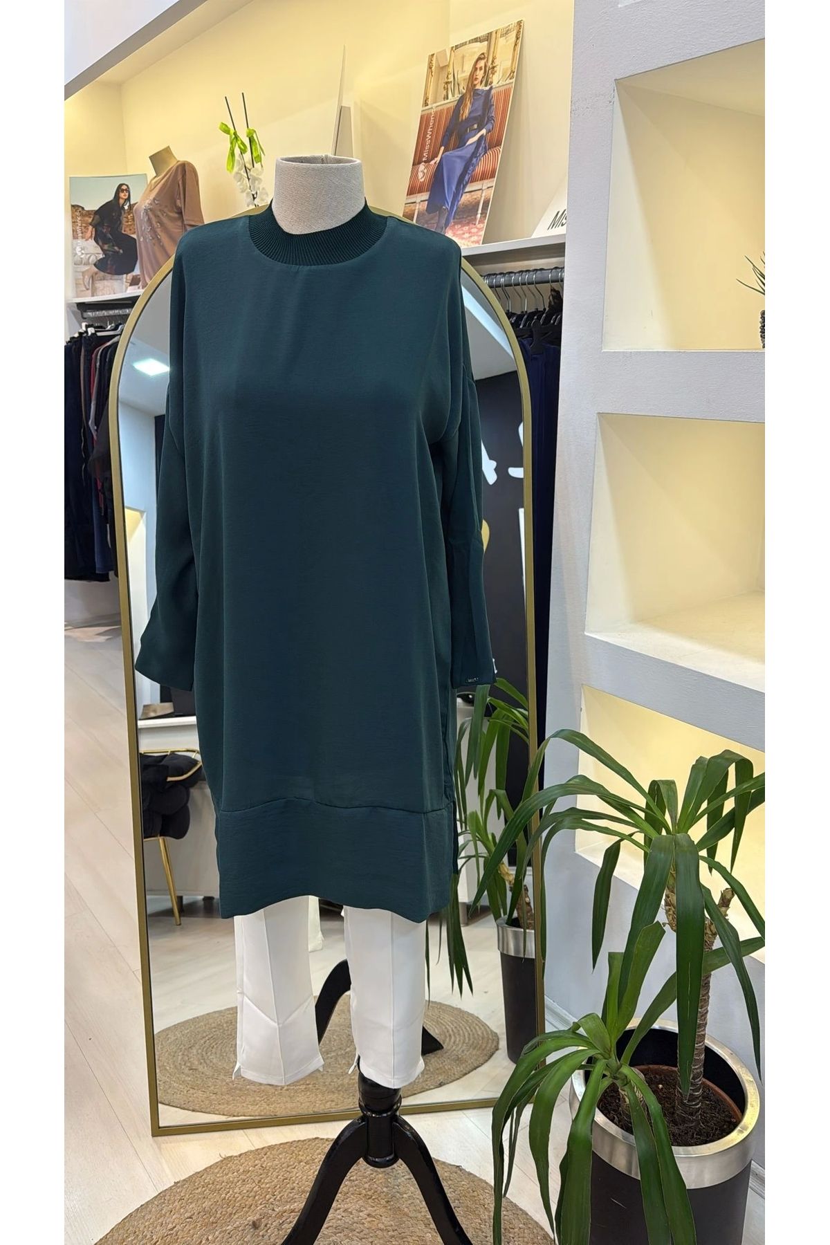 Invee caz tunik 7119 zumrut