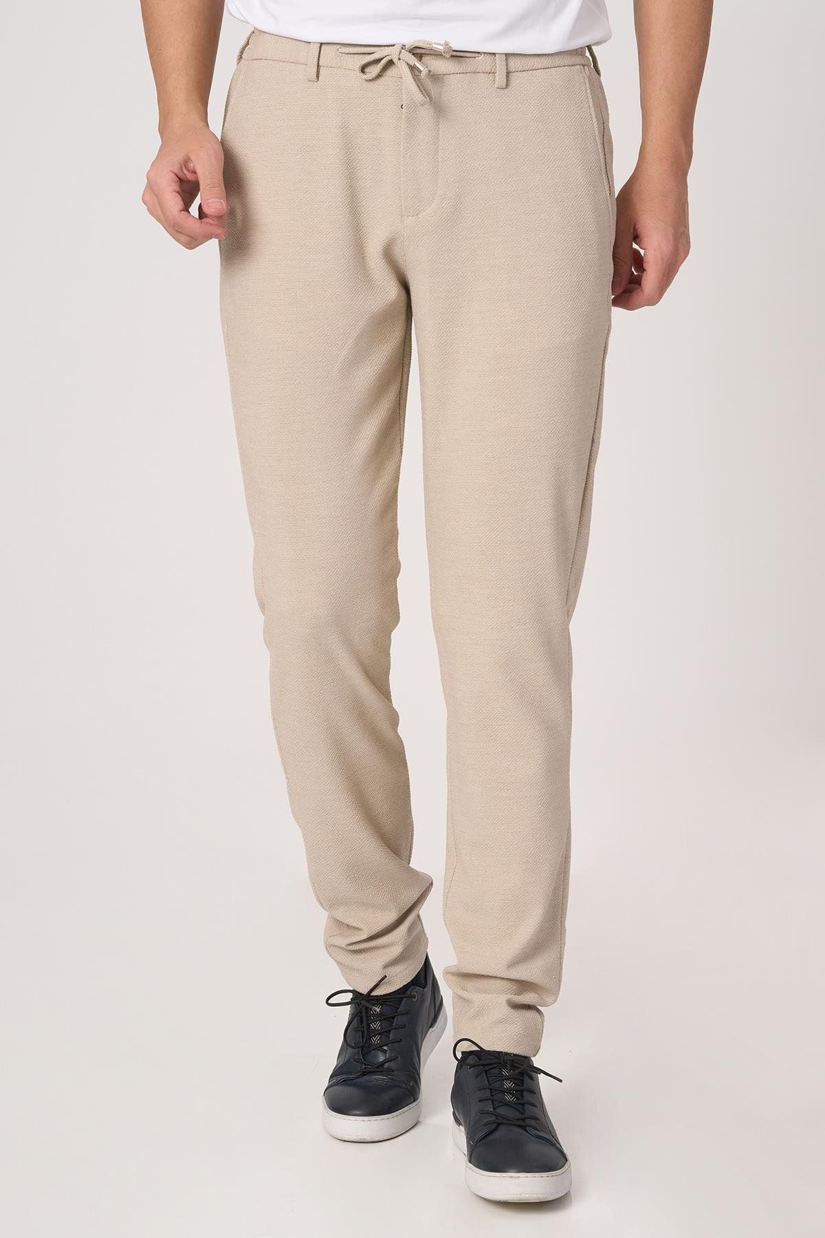 White Stone WHİTE STONE 2025-k P1043 RETRO GNRICO JOOGER PANTOLON BEJ