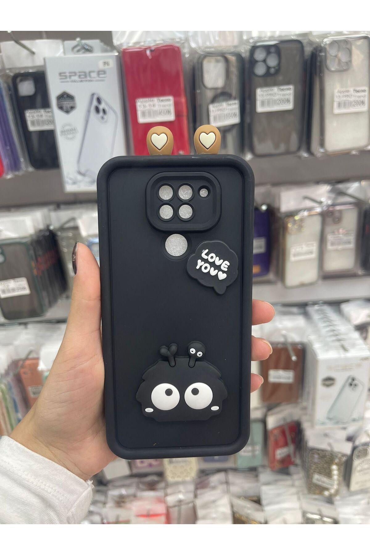 TECNOTREND xiaomi redmi note 9 uyumlu sılıkon baskılı kılıf