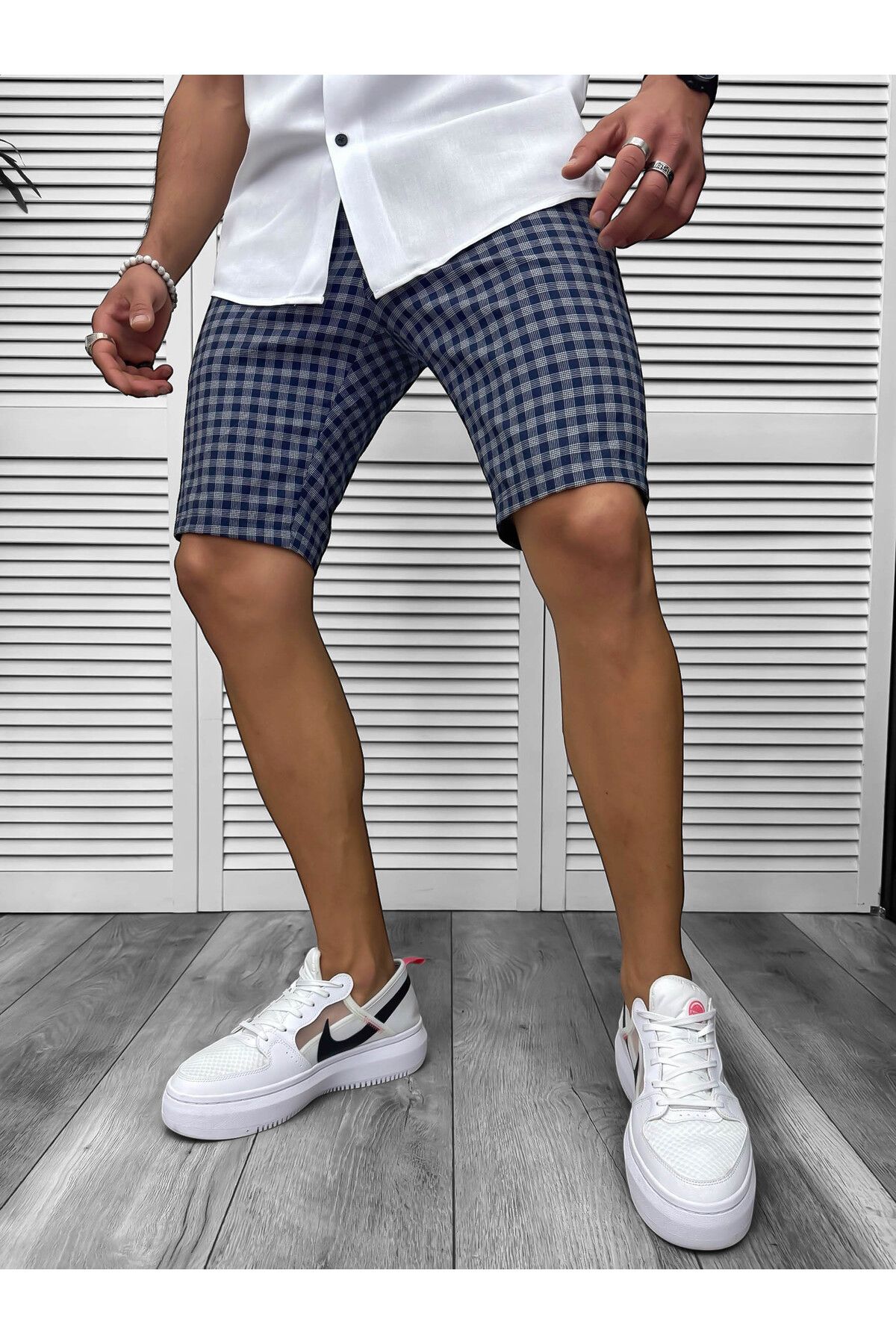 dehaine Pantaloni Scurti, Pentru Barbati, Casual, Bleumarin, 13108, Xl Intl Masculin - XL