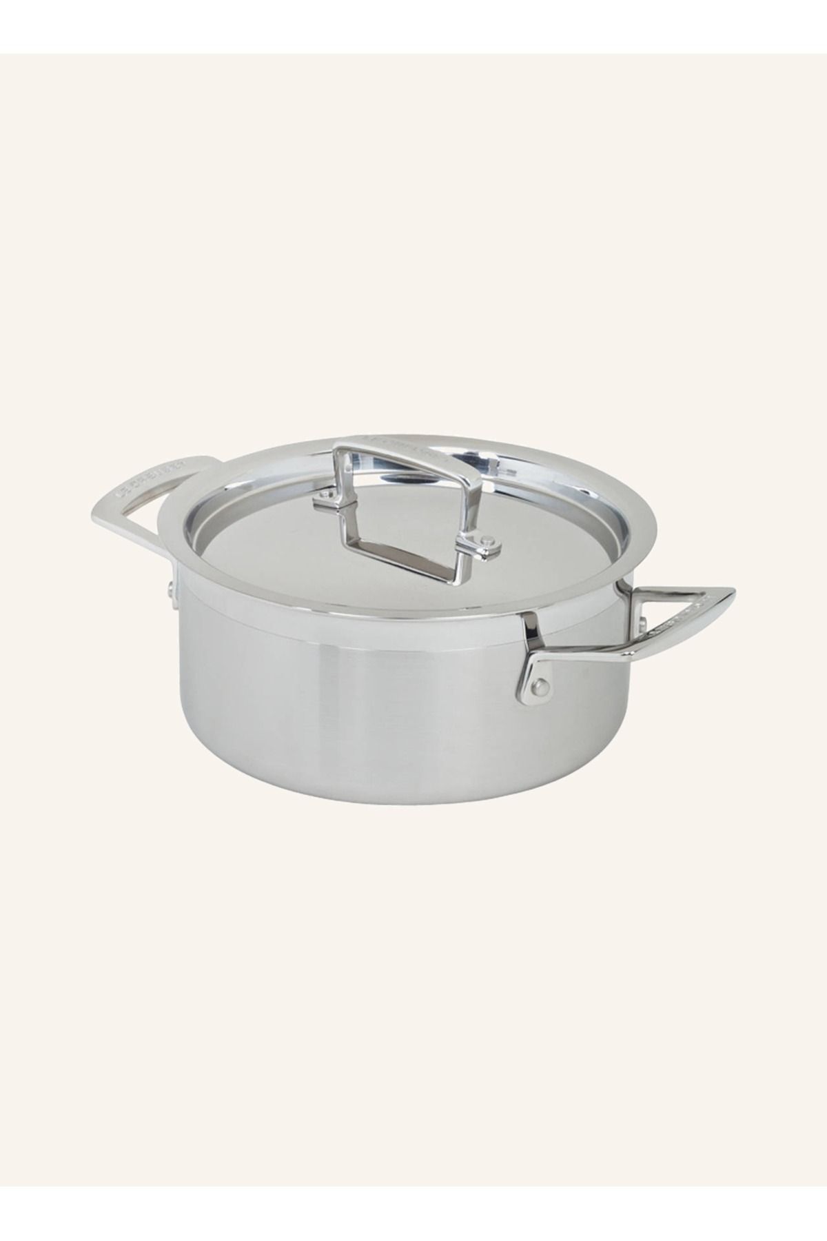 Le Creuset 20 cm Paslanmaz Çelik Tencere 3 Litre İndüksiyon Uyumlu