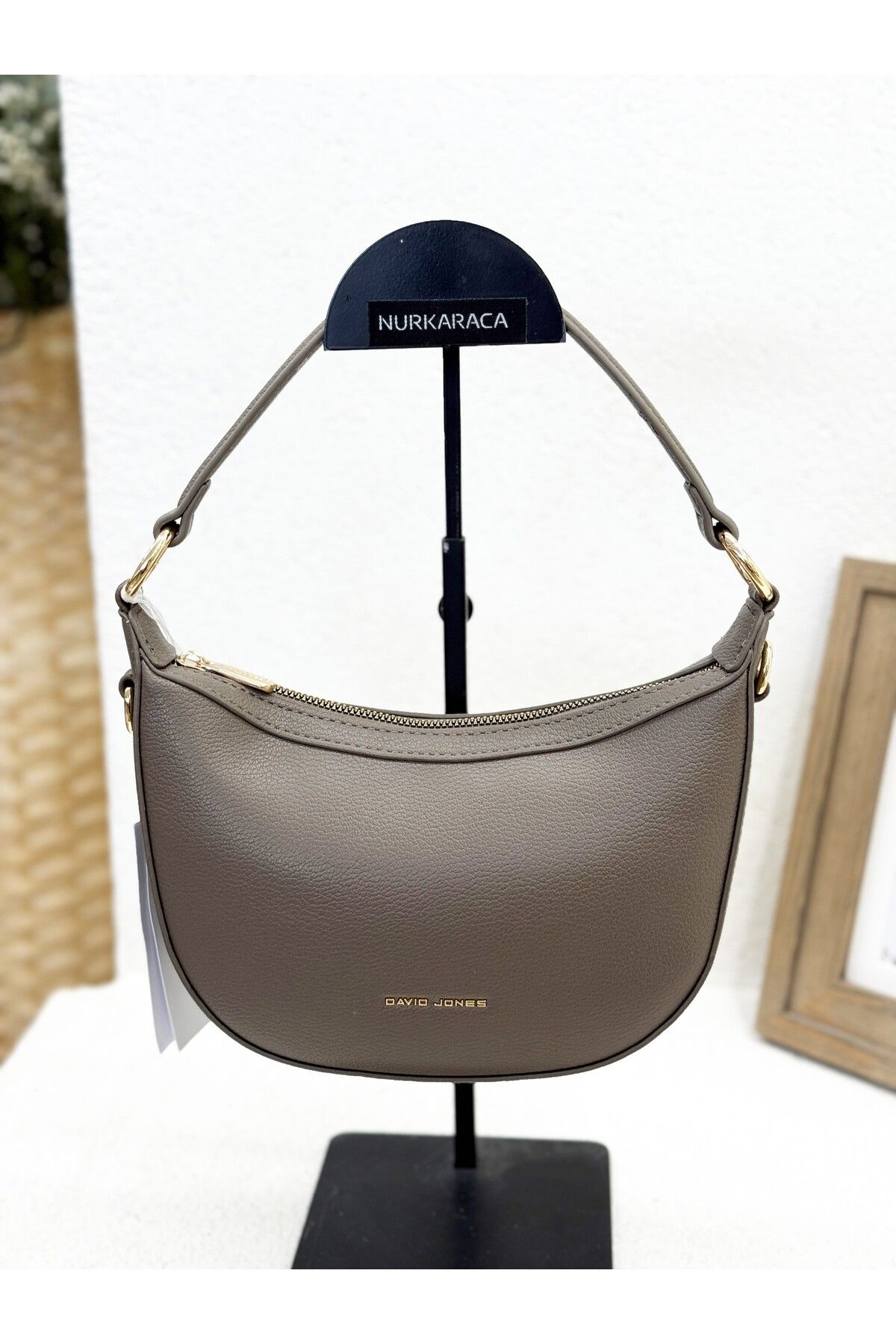 David Jones CM7186 BAGET ÇANTA HEM KOL HEM ÇAPRAZ ÇANTA KADIN