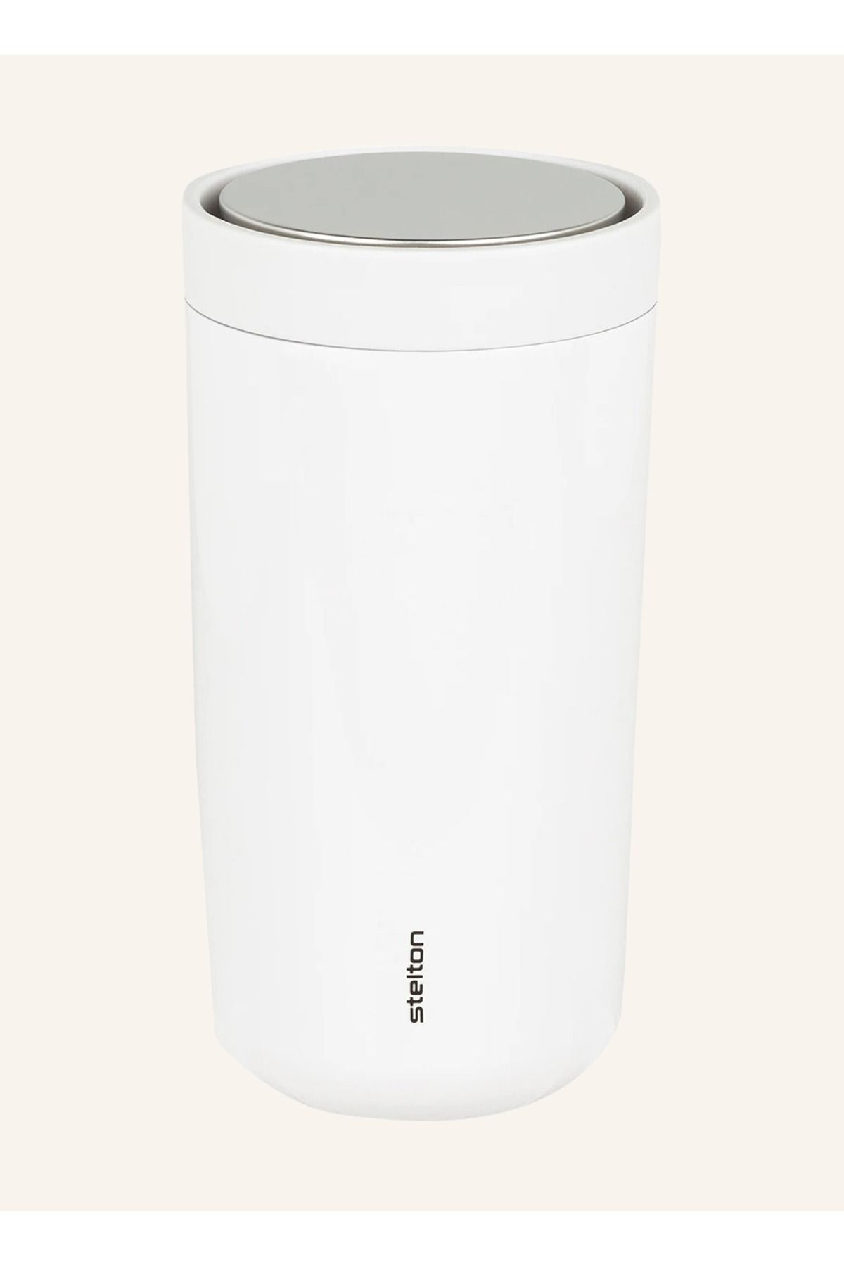 stelton TO GO CLICK Termo Kupa, 200 ml, Çift Duvarlı, Tıklama Fonksiyonlu Kapak, Sıcak ve Soğuk İçecekler