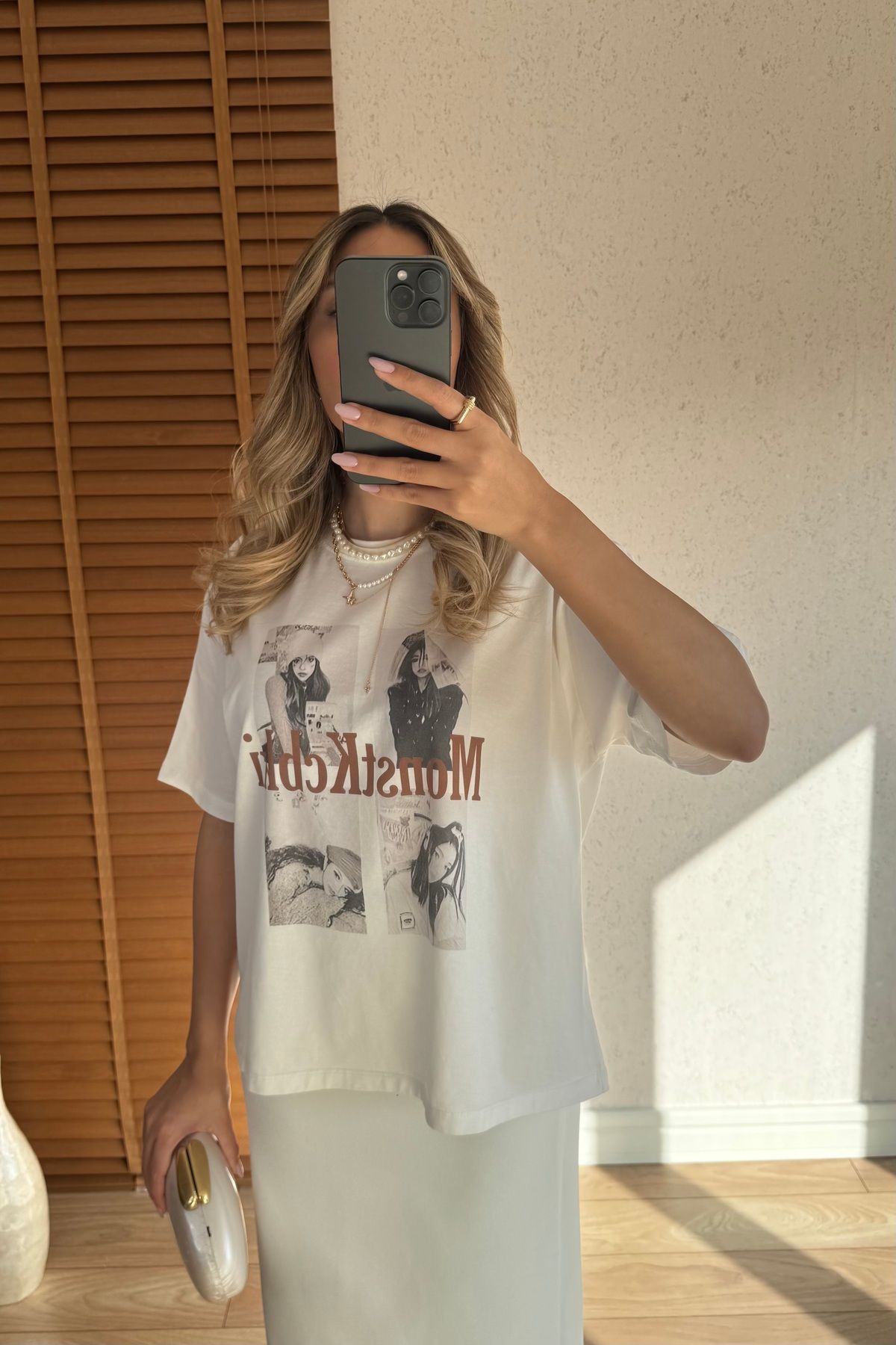 Mucios Baskılı T-Shirt