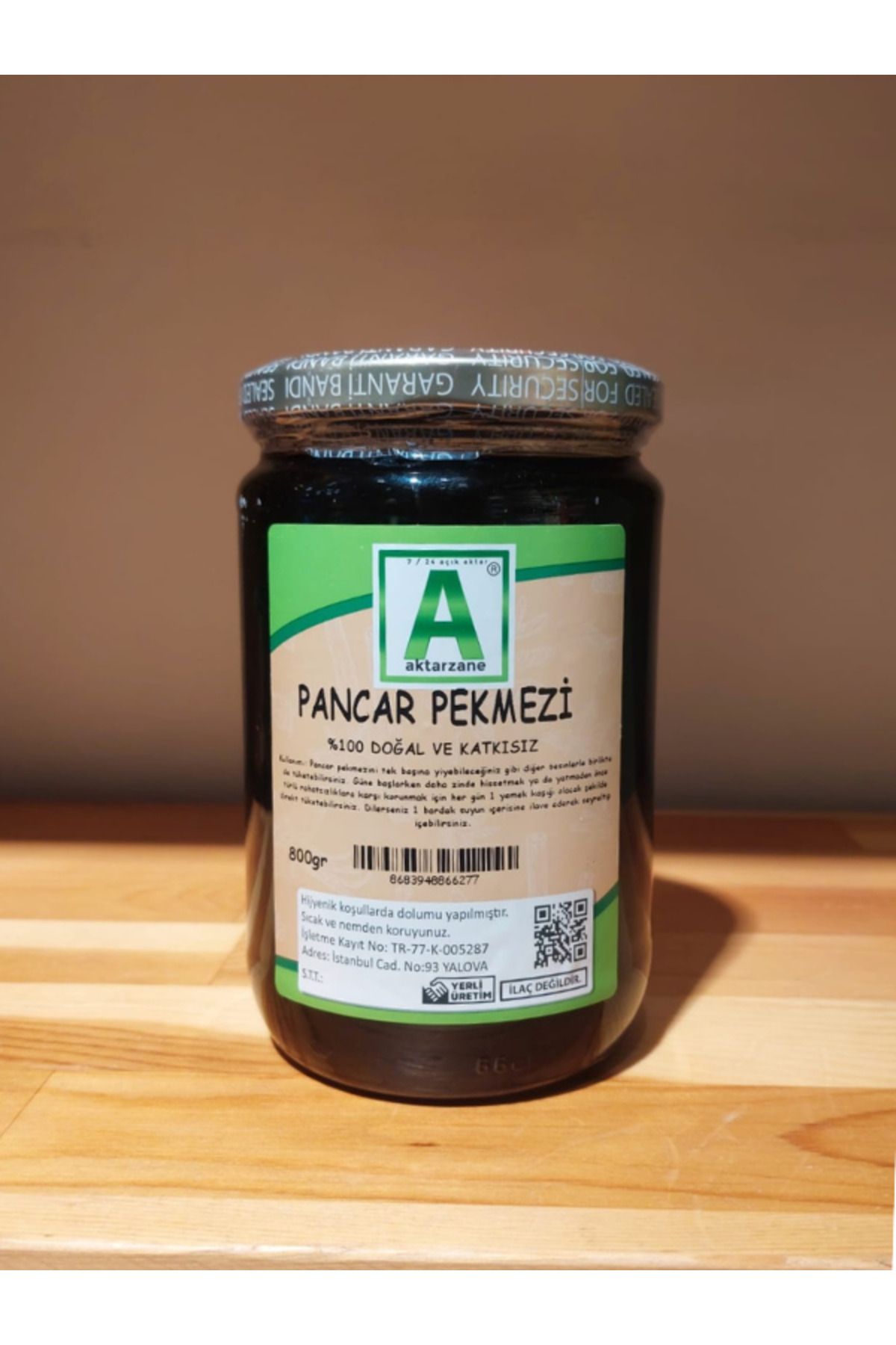 Aktarzane Pancar Pekmezi 800 gr.