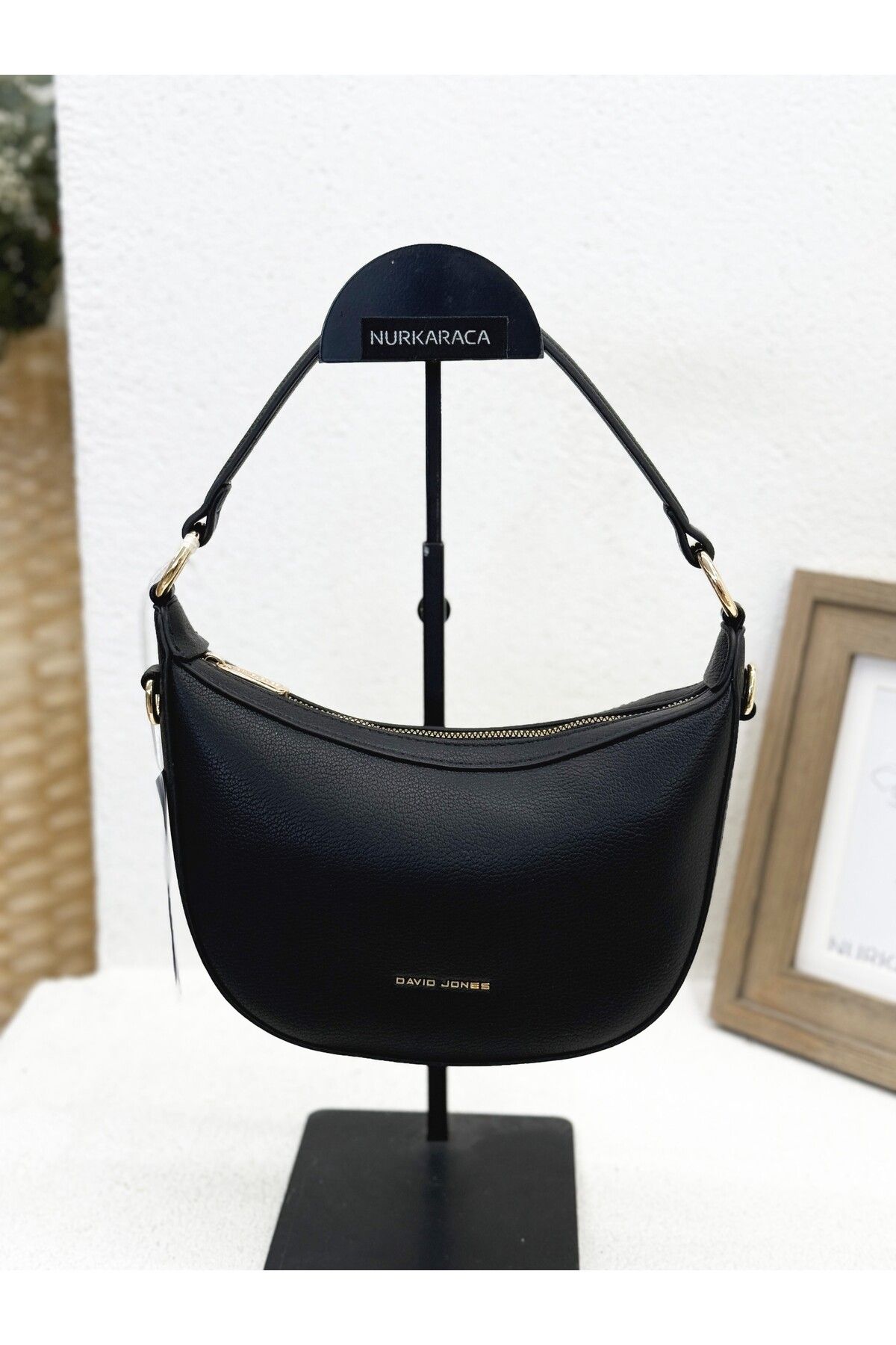 David Jones CM7186 BAGET ÇANTA HEM KOL HEM ÇAPRAZ ÇANTA KADIN