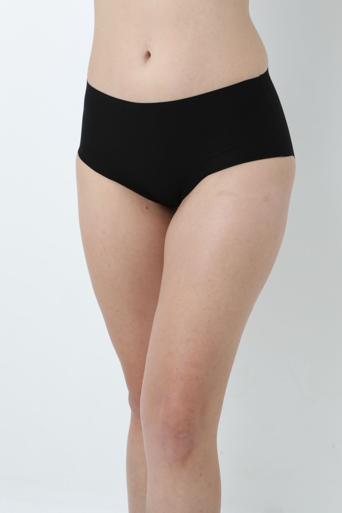 inkasole Yüksek Bel Lazer Kesim Slip Korse 2204 Siyah