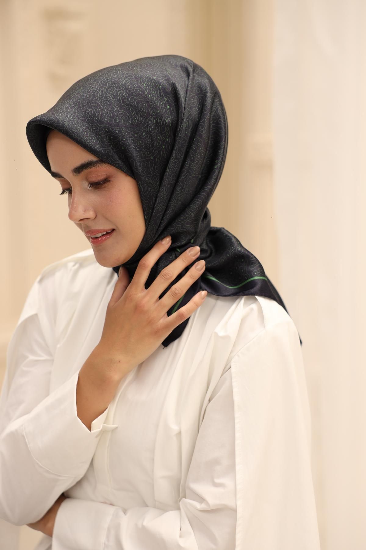 Silk Home-Shiny Scarf 75009-31 6
