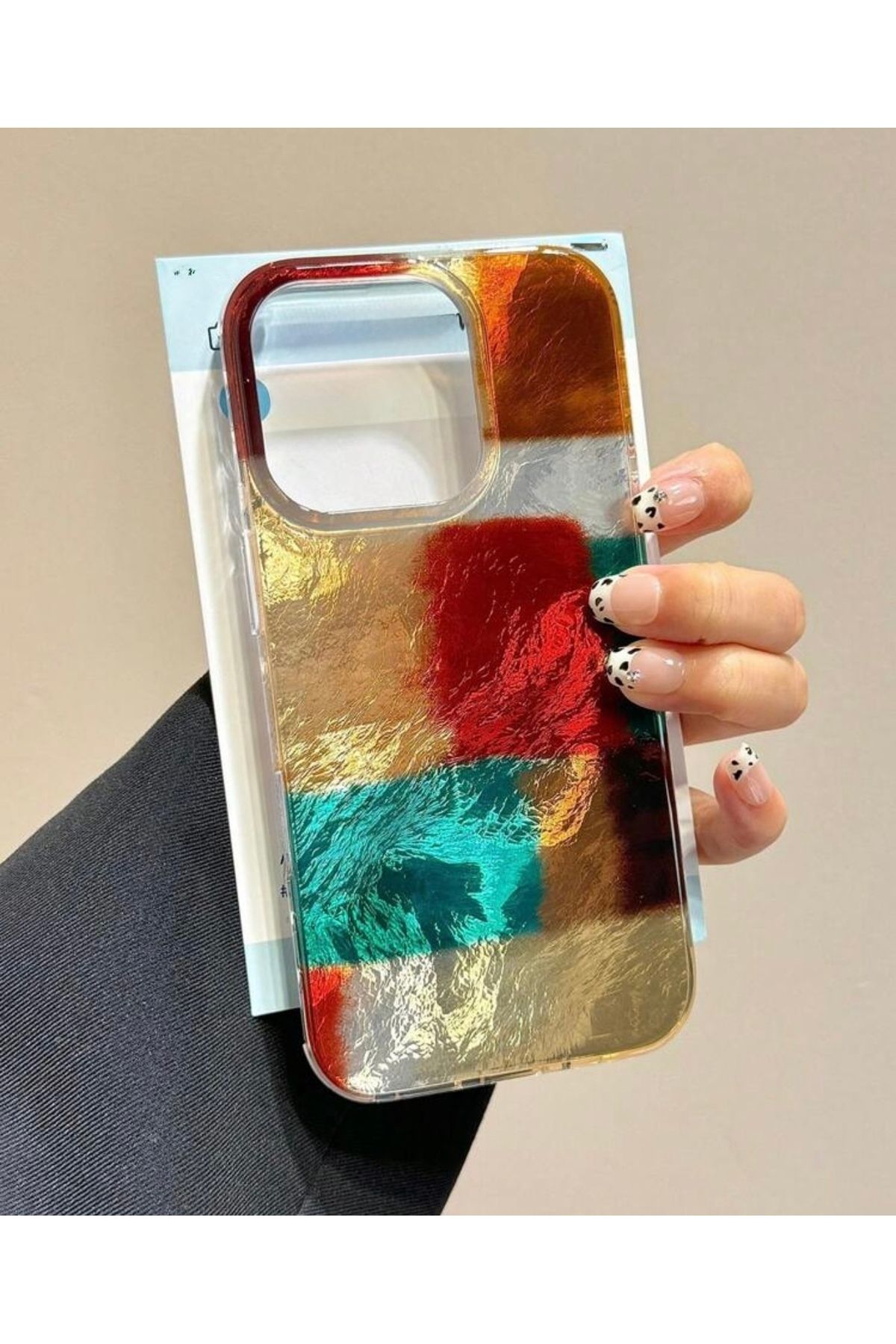FİŞNEİLETİŞİM İPHONE 16 PROMAX UYUMLU HOLOGRAMLI KILIF