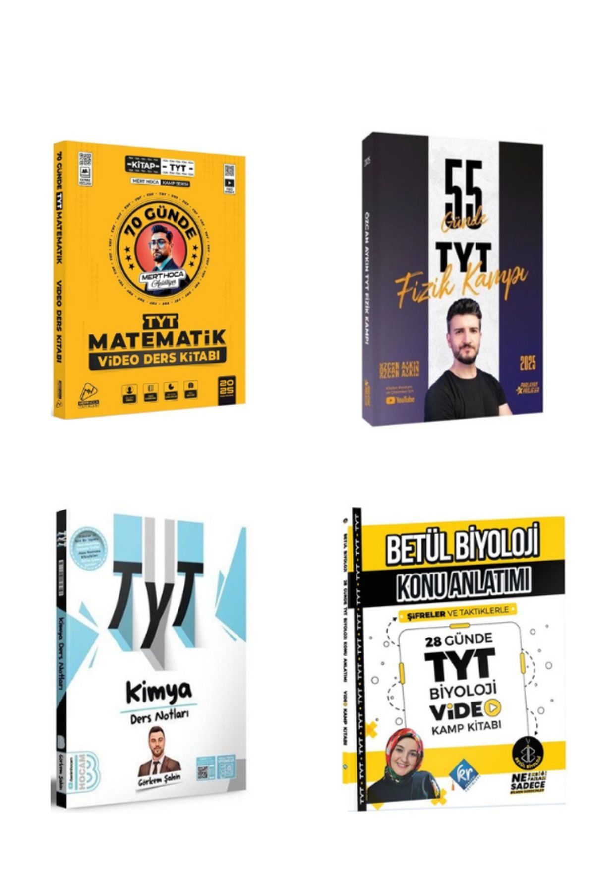 Yargı Yayınları 2025 mert hoca tyt matematik özcan aykın tyt fizik görkem şahin tyt kimya ve betül biyoloji video