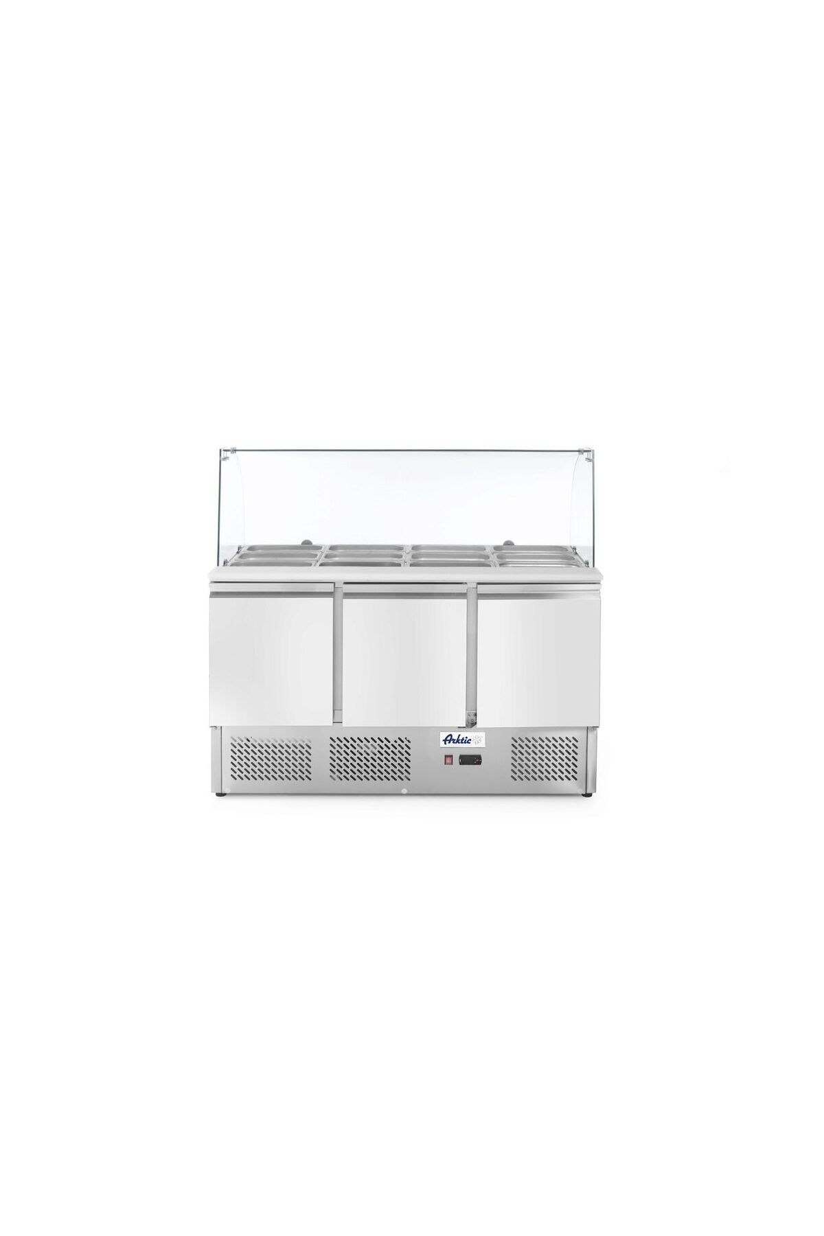 HENDI Masa Rece Cu 3 Usi Profesionala, Inox, Arktic By Hendi Interval Temperatura -2/+8 Gr C, 310 W 1365x - One Size