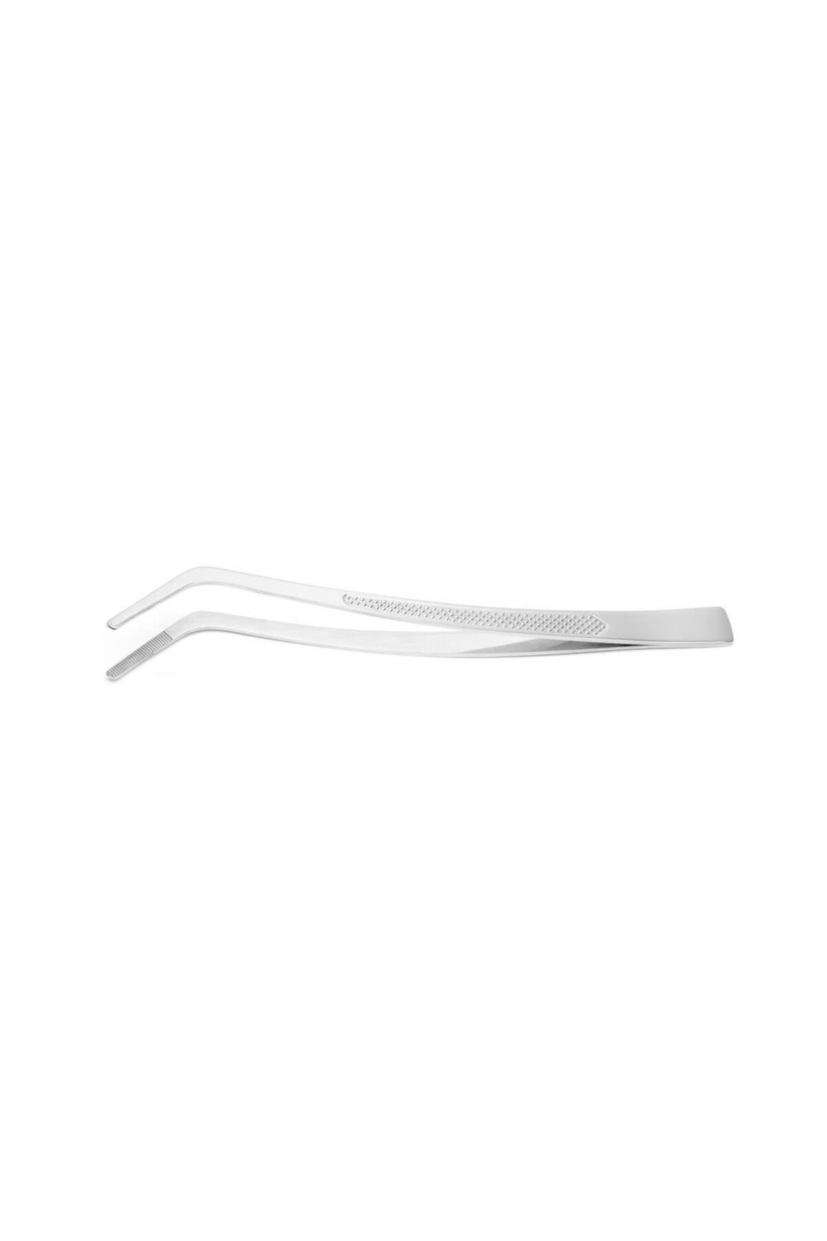 HENDI Penseta Alimentara Cu Varf Curbat Si Maner Profilat, Otel Inoxidabil, Hendi, (l)240 Mm - One Size