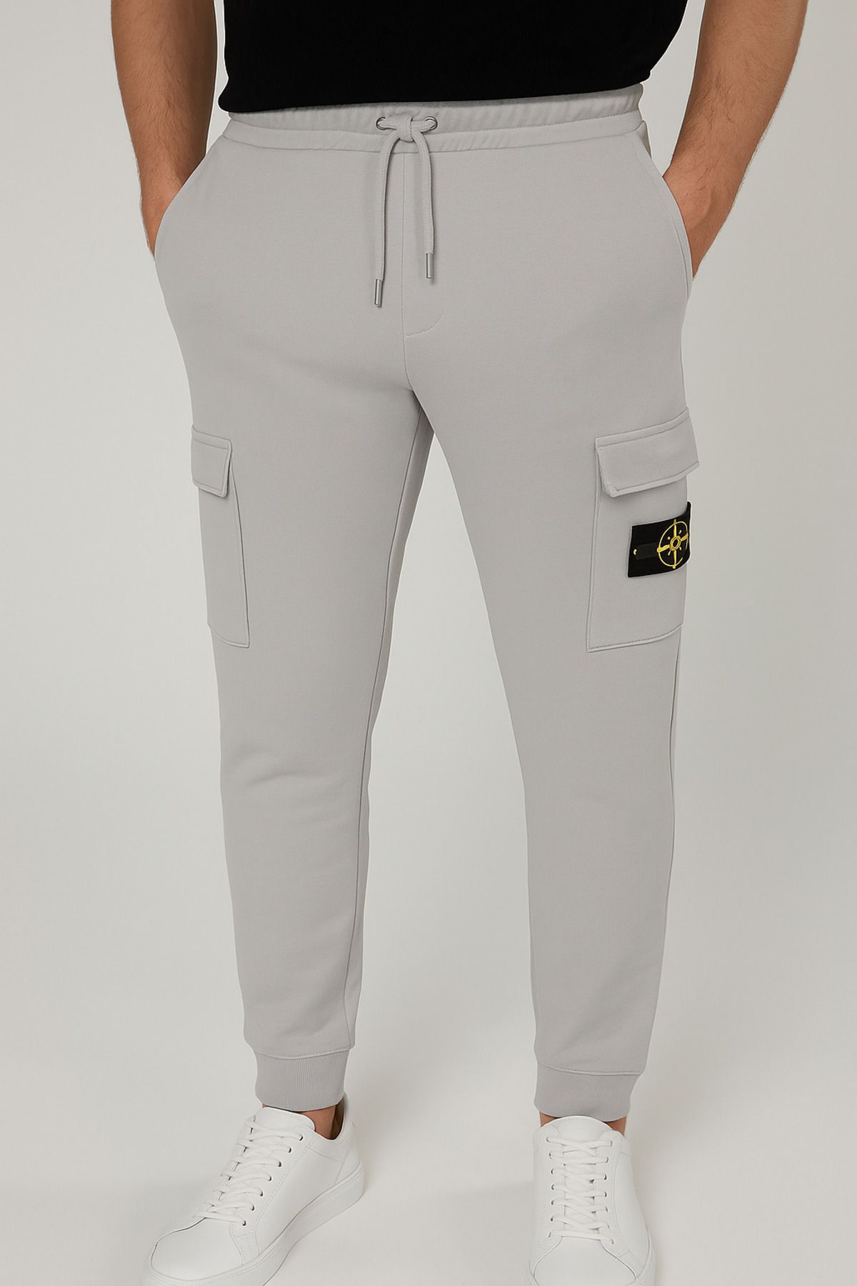STONE ISLAND EŞOFMAN ALTI AÇIK GRİ