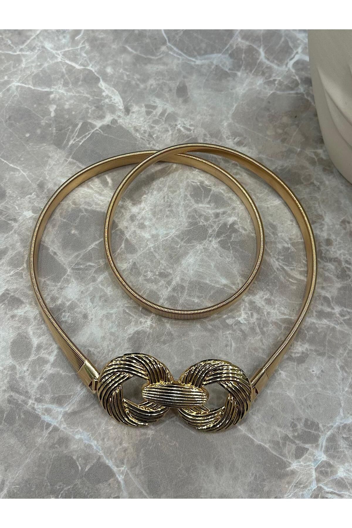 MELTEM TUĞAN Tokalı Yaylı Kemer GOLD