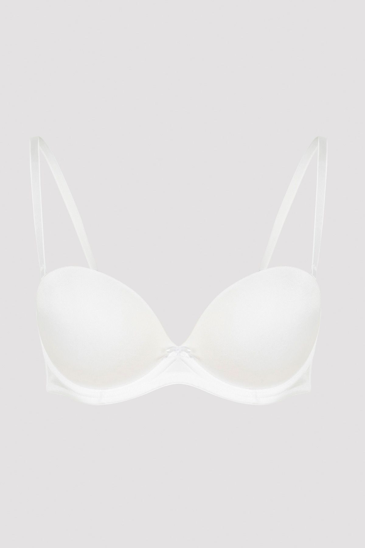 Penti-Σουτιέν Wow White Strapless Underwire Push Up 2