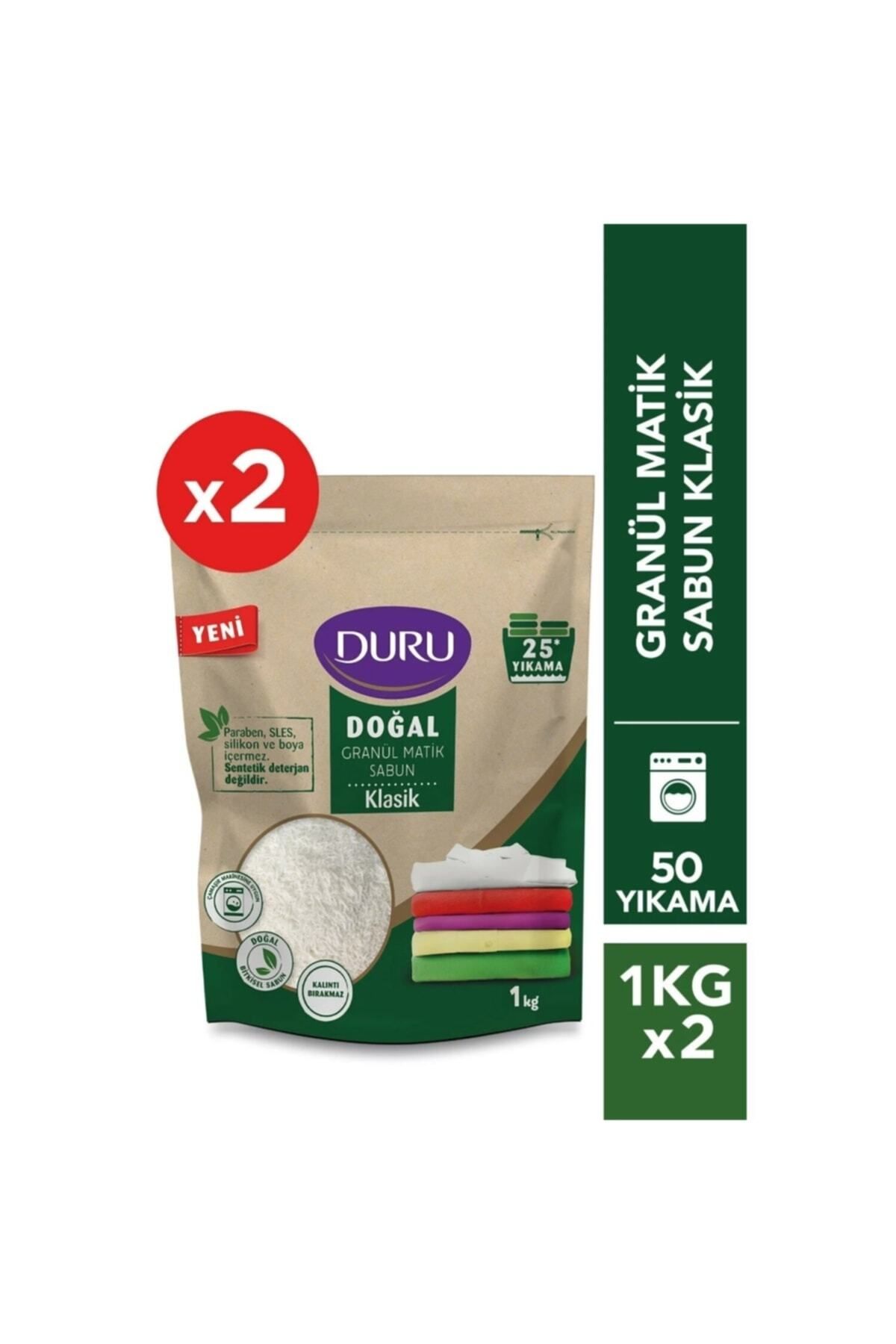 Duru Granül Matik Sabun Klasik 2x1kg