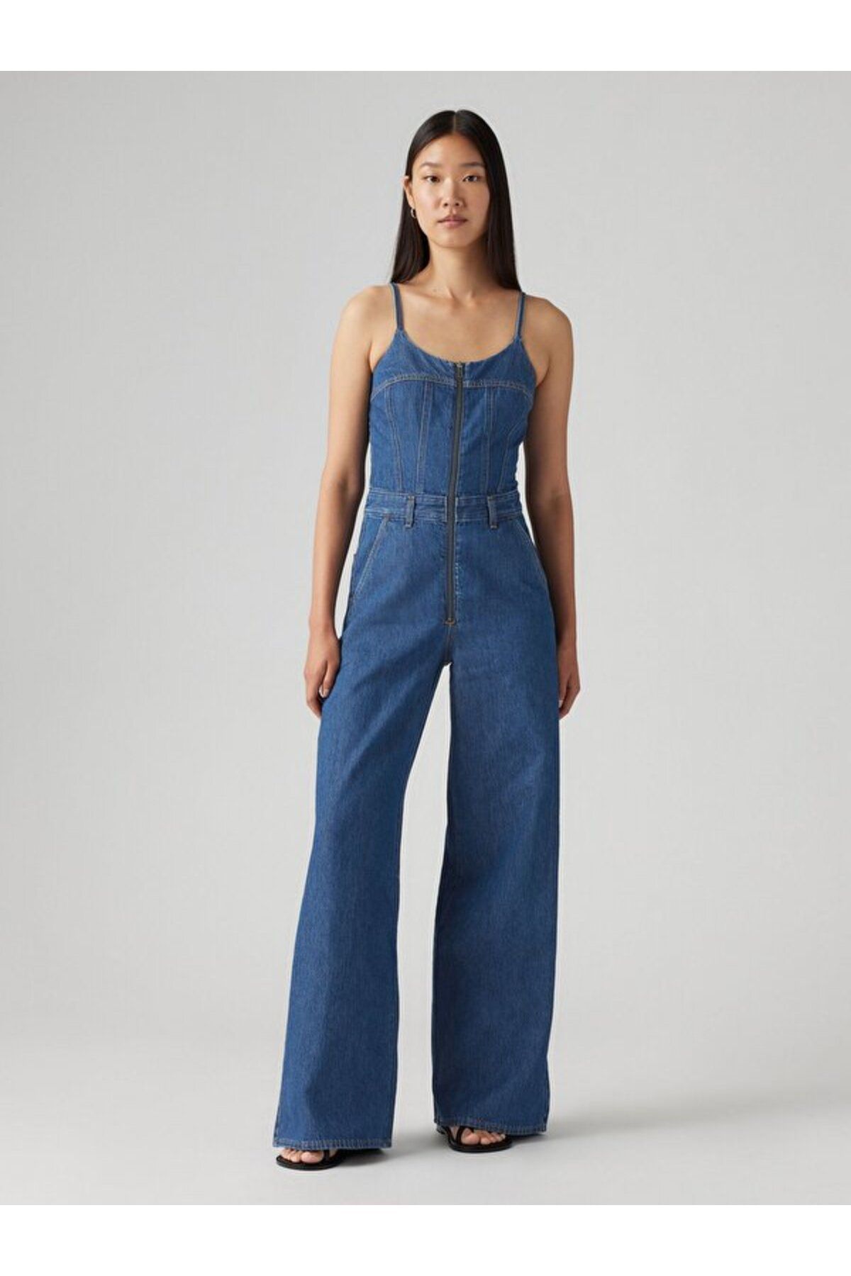 Levi's Bustier Denim Tulum