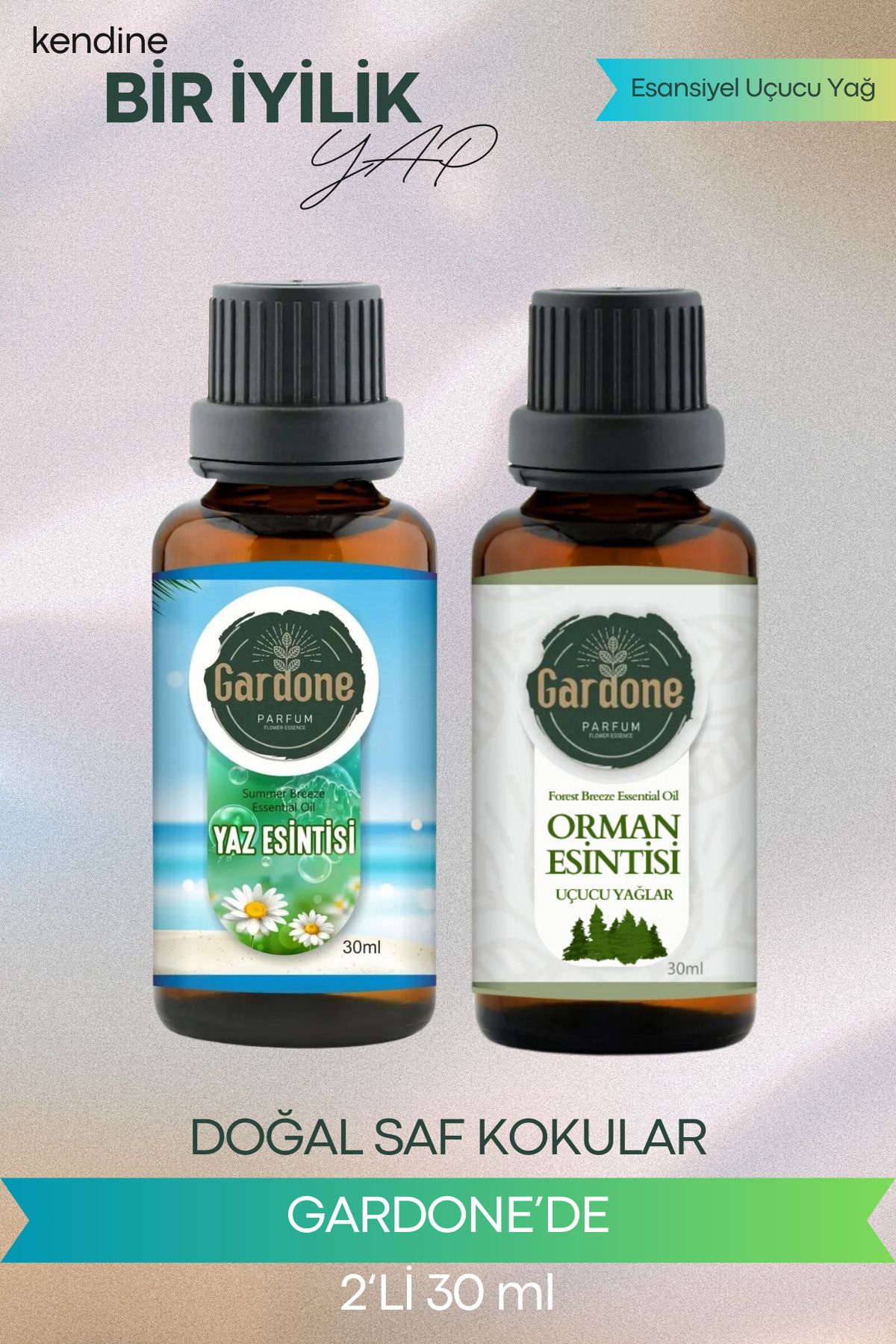 Gardone Orman Esintisi Yaz Esintisi Uçucu Yağ Buhurdanlık Yağı Doğal Uçucu Yağ Oda Kokusu Aromaterapi 30ml