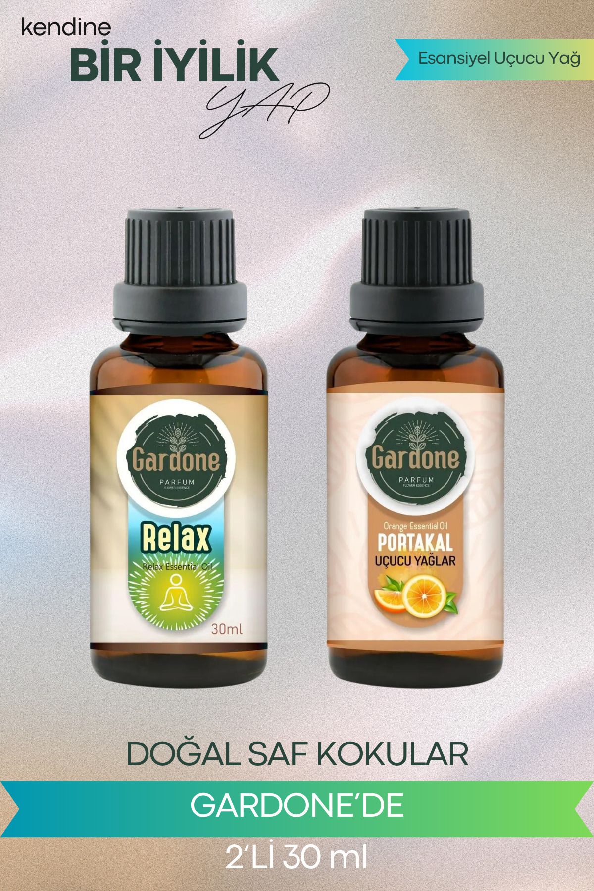 Gardone Relax Portakal Uçucu Yağ Buhurdanlık Yağı Doğal Uçucu Yağ Oda Kokusu Aromaterapi 30ml