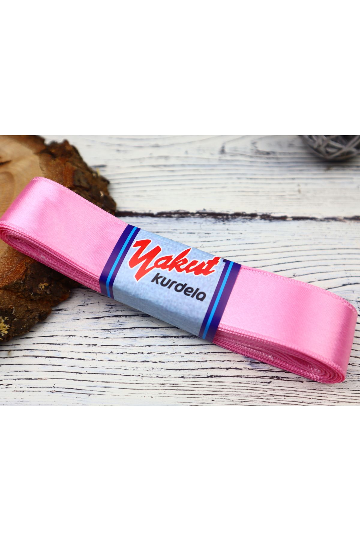 Fiyonks Atölye Saten Kurdele 3 Cm 10 Metre, Bohça Çeyiz Özel Gün Hediye Süsleme Kurdelesi