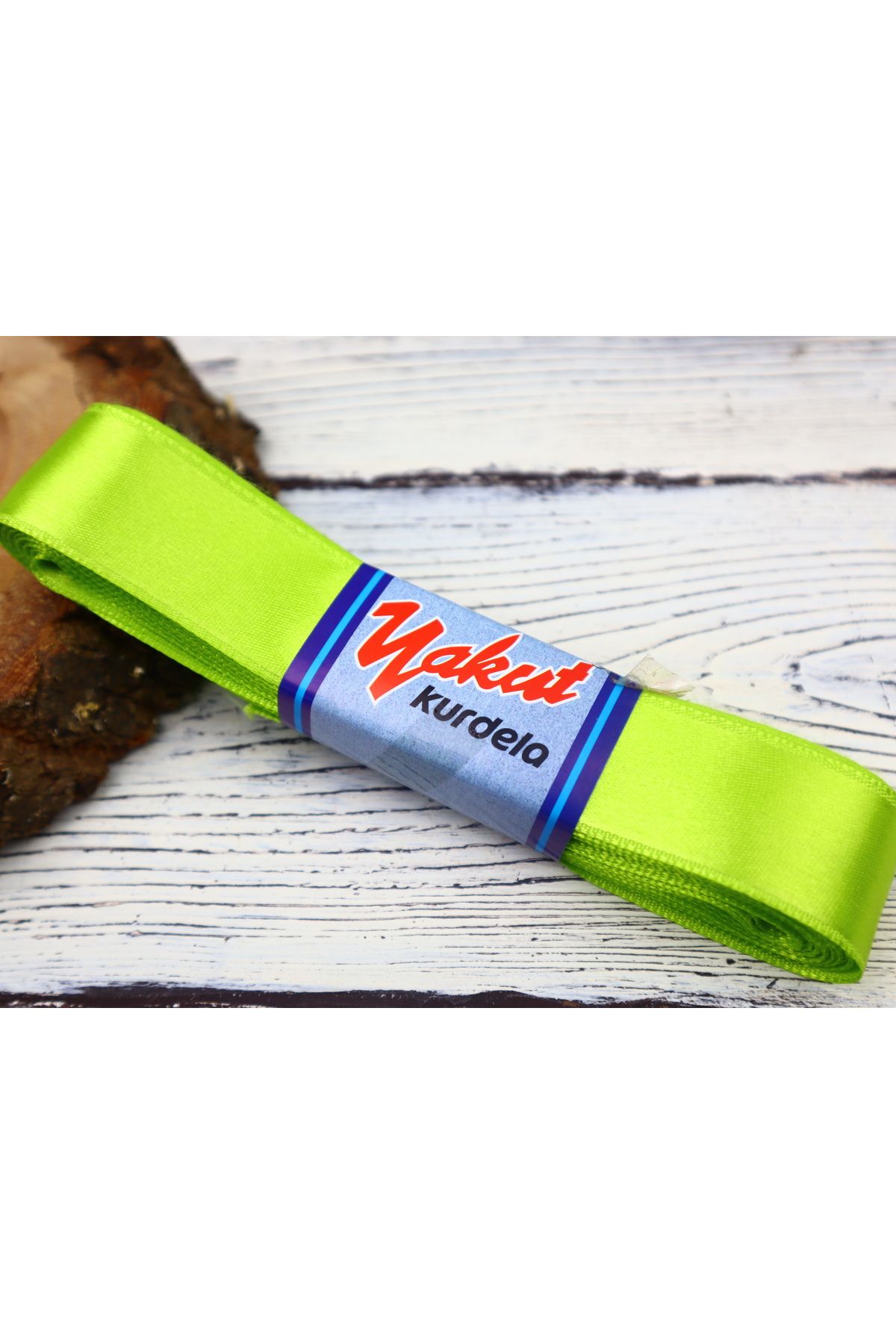 Fiyonks Atölye Saten Kurdele 3 Cm 10 Metre, Bohça Çeyiz Özel Gün Hediye Süsleme Kurdelesi