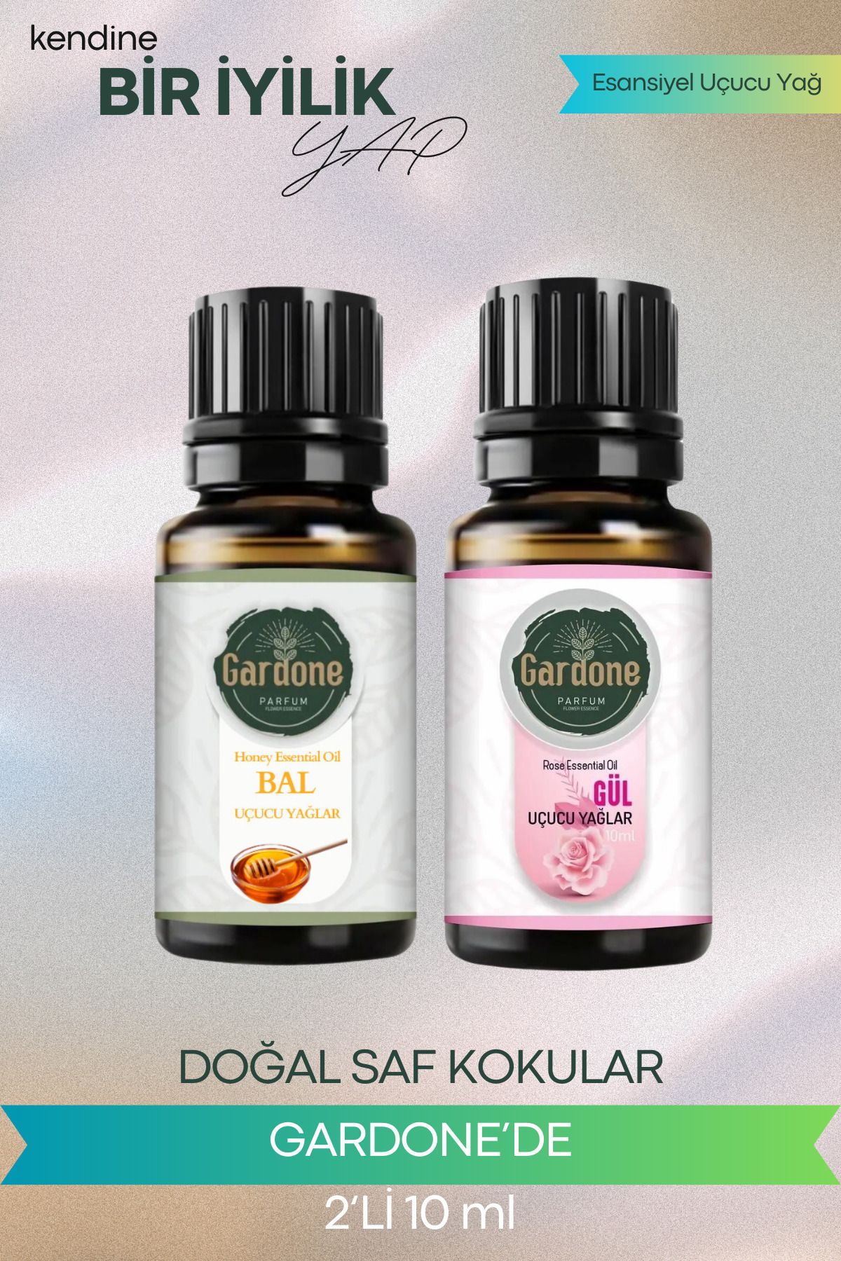 Gardone Gül Bal Uçucu Yağ Buhurdanlık Yağı Doğal Uçucu Yağlar Oda Kokusu Aromaterapi 10ml