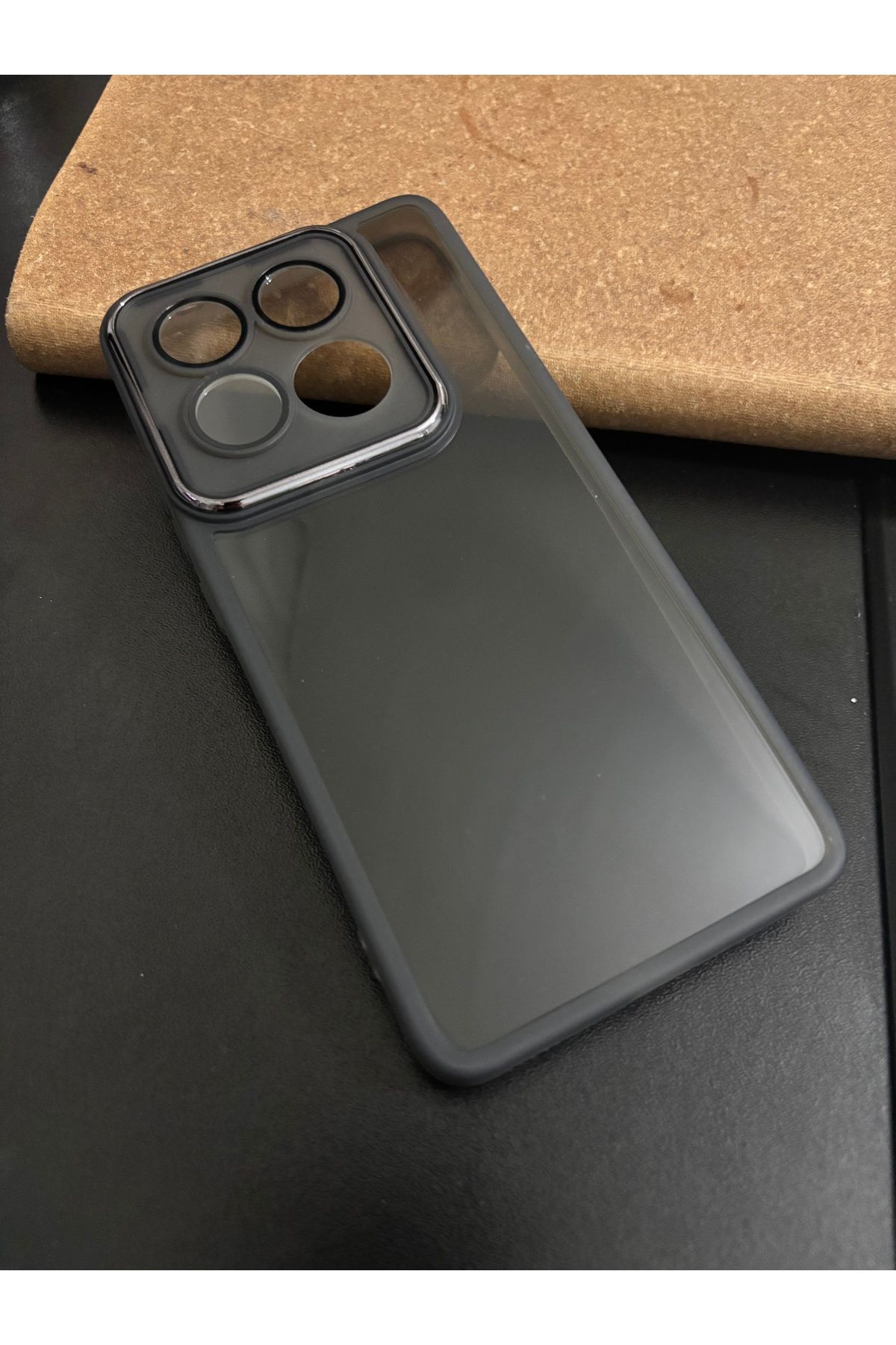 Store Xiaomi Mi 14T Pro Sararmaz Şeffaf Kılıf Sert Ultra İnce Kamera Koruma Çıkıntılı