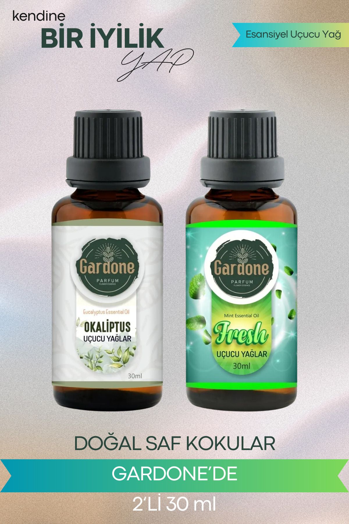 Gardone Fresh Okaliptus Uçucu Yağ Buhurdanlık Yağı Doğal Uçucu Yağlar Oda Kokusu Aromaterapi 30ml