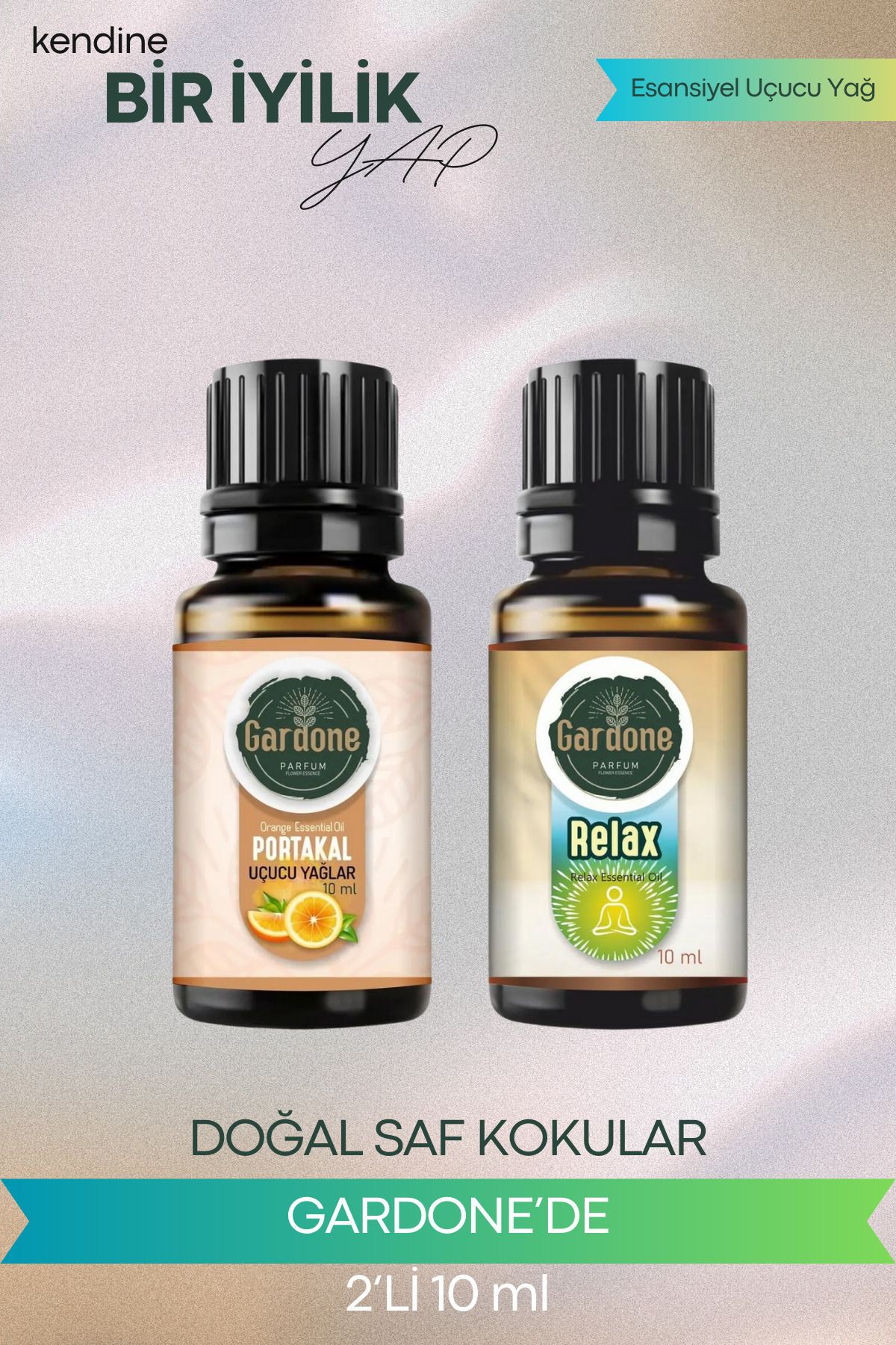 Gardone Portakal Relax Uçucu Yağ Buhurdanlık Yağı Doğal Uçucu Yağlar Oda Kokusu Aromaterapi 10ml