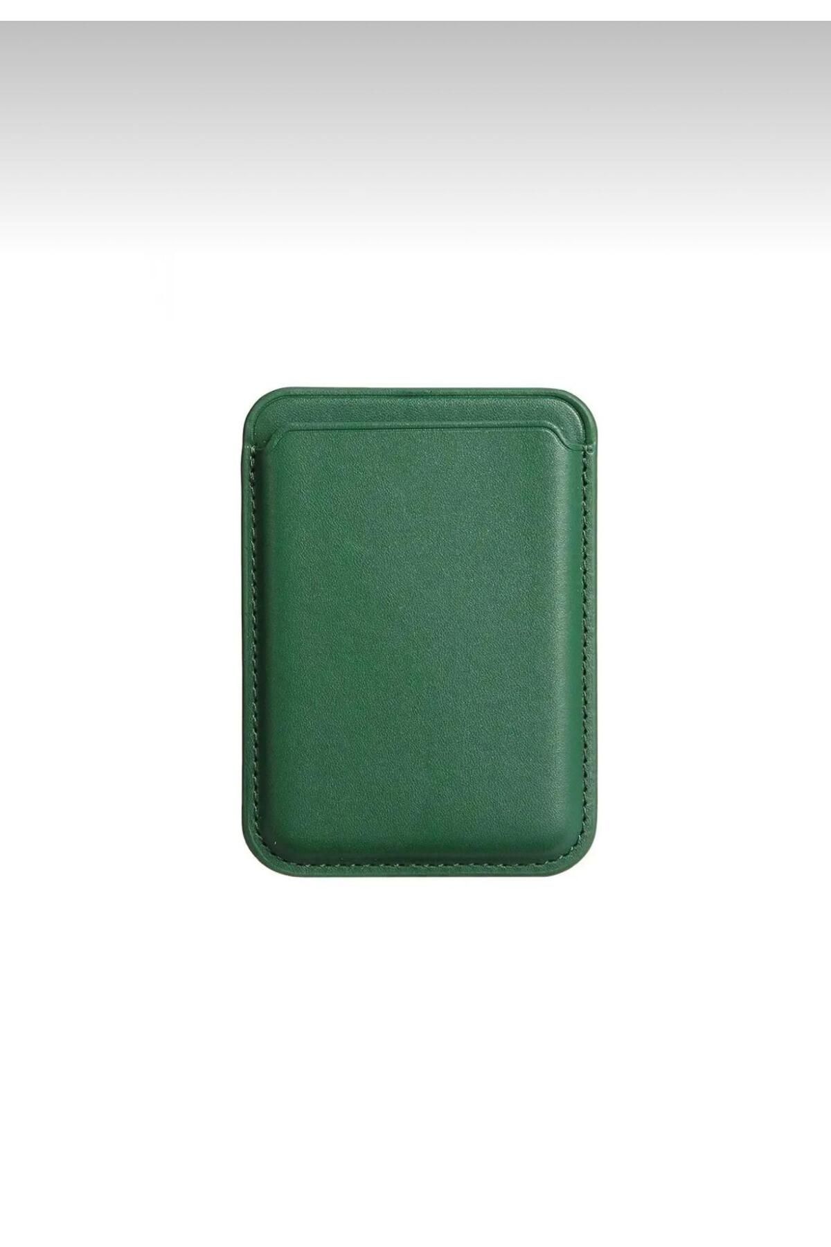Aksesuar Kasabası iPhone Tüm Modeller Uyumlu Silikon Magsafe Cüzdan ( Kartlık )