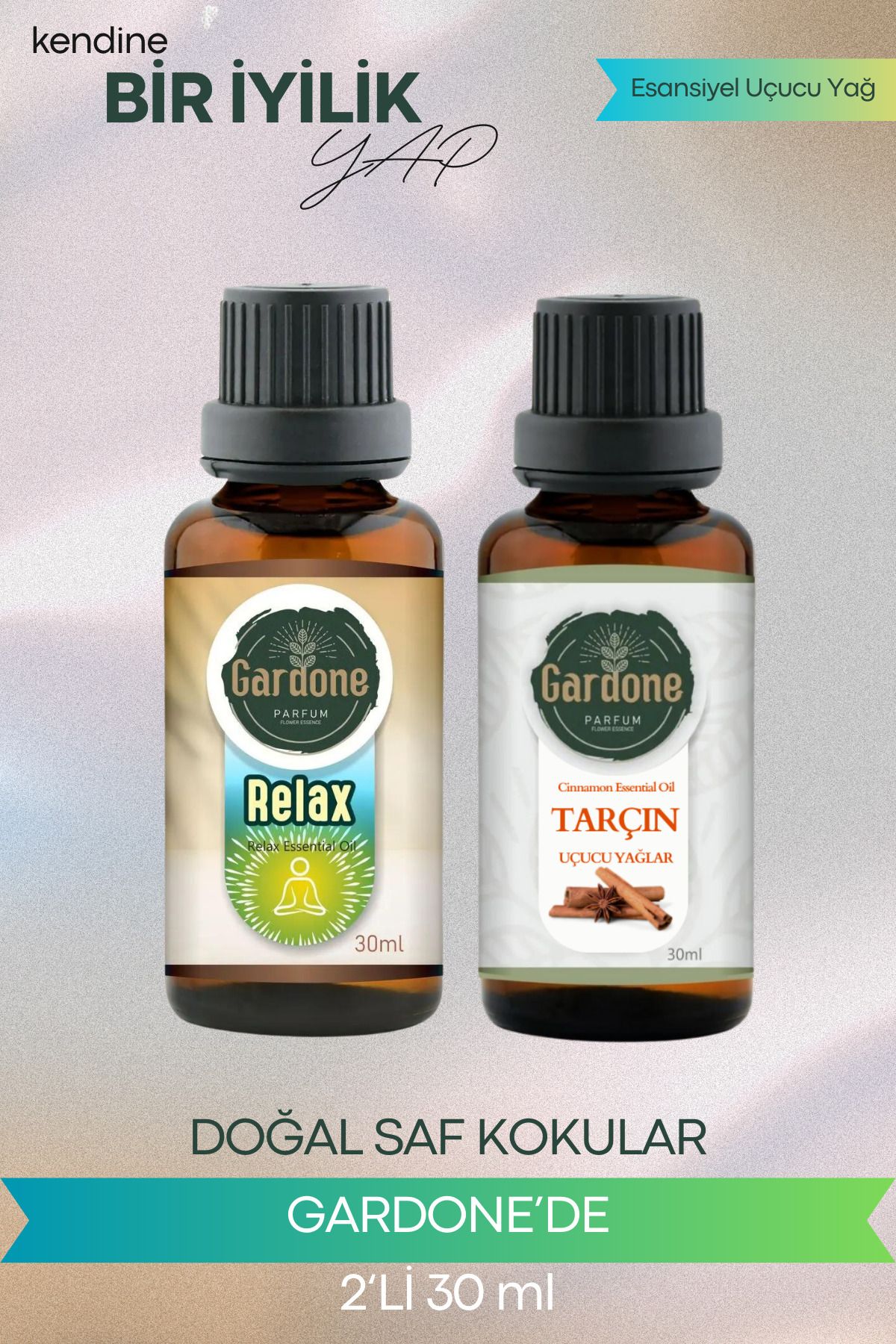 Gardone Relax Tarçın Uçucu Yağ Buhurdanlık Yağı Doğal Uçucu Yağ Oda Kokusu Aromaterapi 30ml