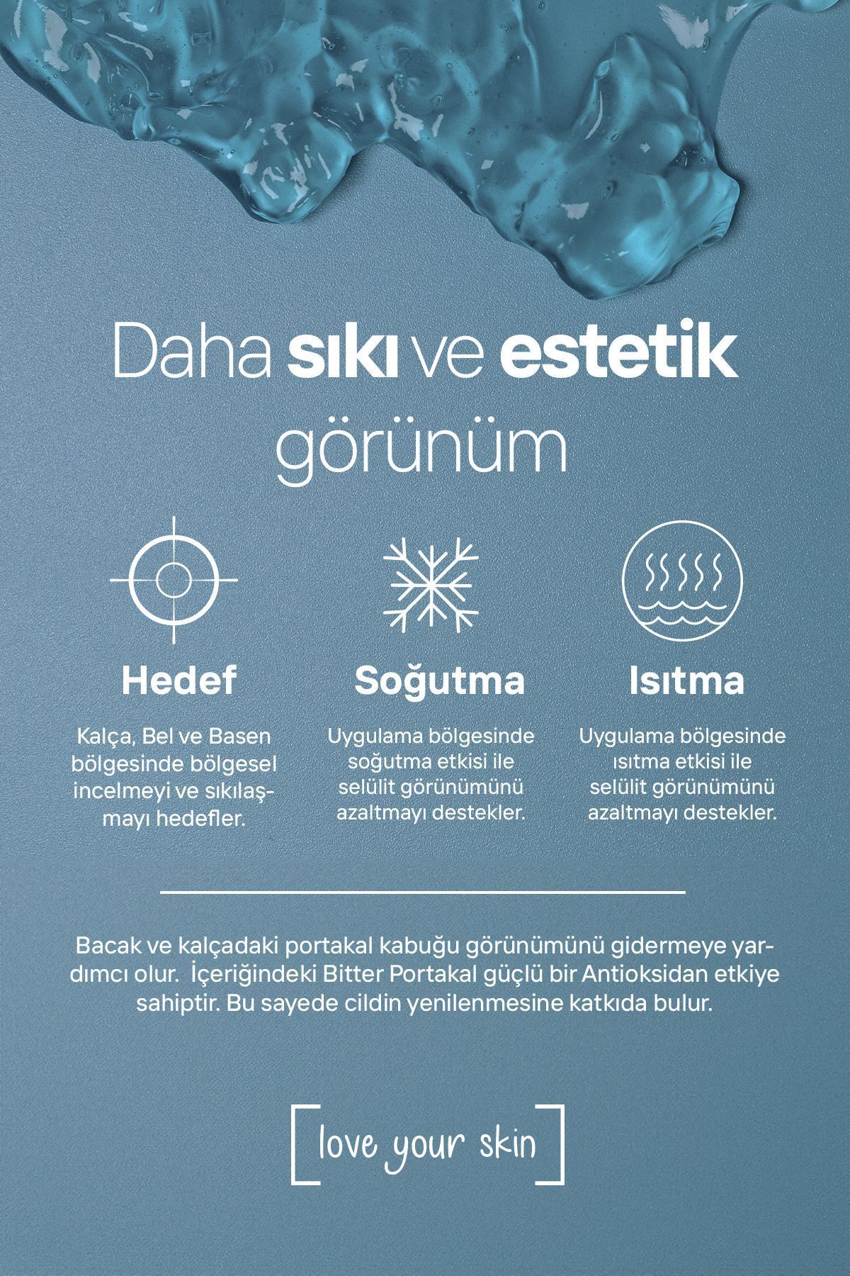 STAWELL Sıkılaştırıcı, Selülit Ve Çatlak Giderici Vücut Şekillendirici Jel 250 ml
