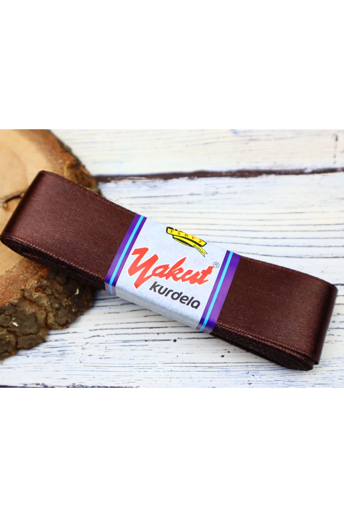 Fiyonks Atölye Saten Kurdele 4 Cm 10 Metre, Bohça Çeyiz Özel Gün Hediye Süsleme Kurdelesi