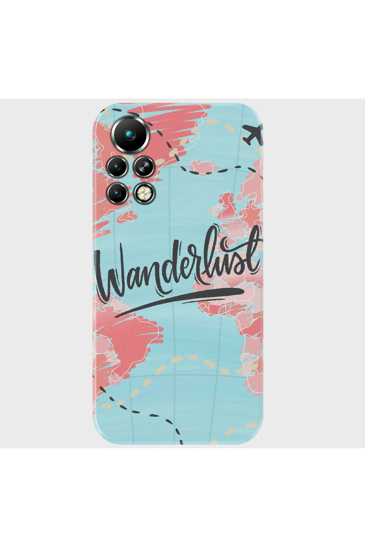 Activist INFINIX Note 11 Pro Kılıf Desenli Baskılı Kamera Korumalı Silikon - wanderlust