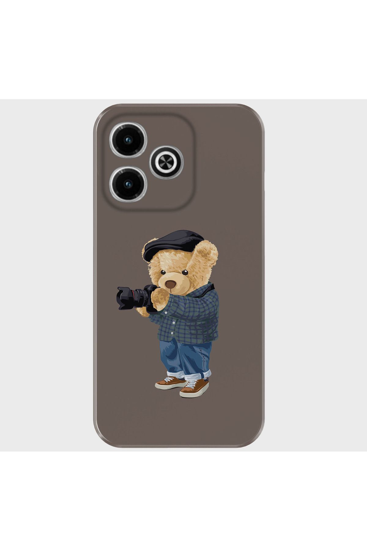 Activist INFINIX Hot 40i Kılıf Desenli Baskılı Kamera Korumalı Silikon - cameraman