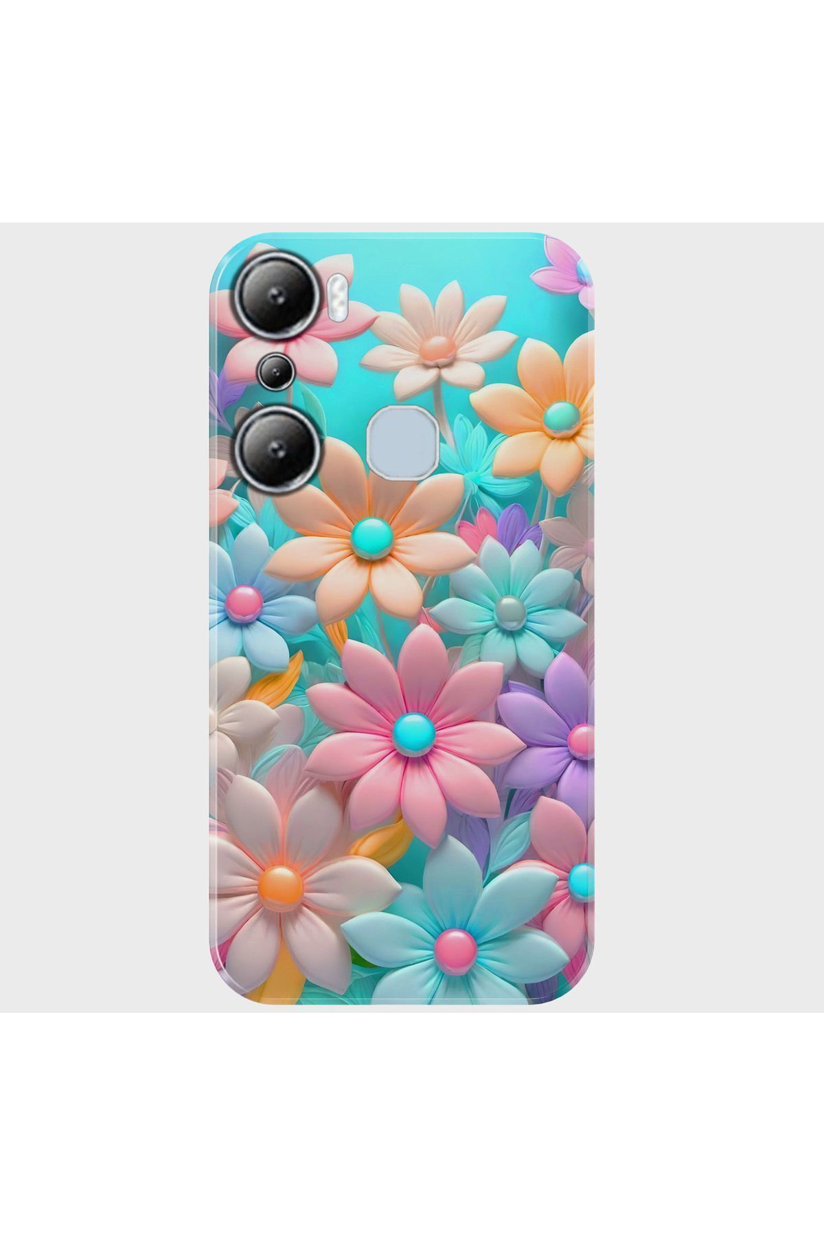 Activist INFINIX Hot 20i Kılıf Desenli Baskılı Kamera Korumalı Silikon - 3dkalp