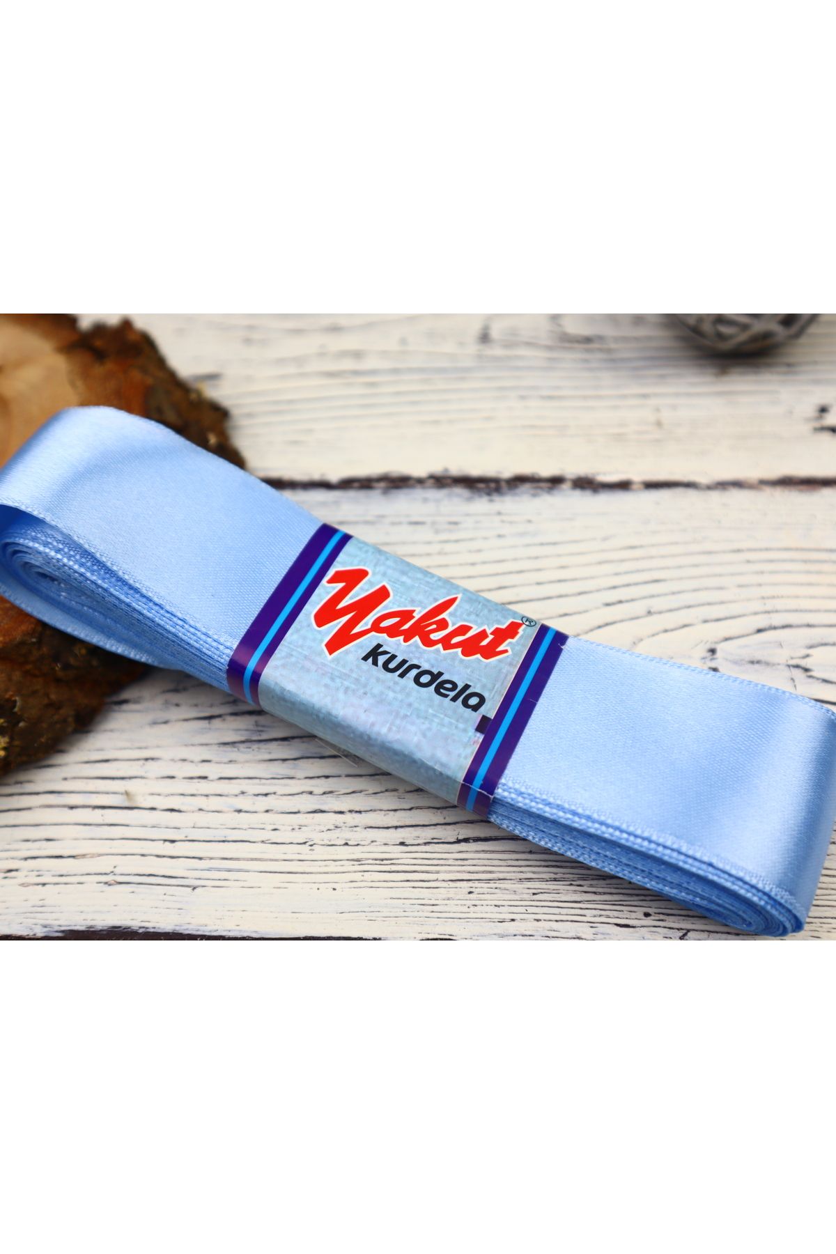 Fiyonks Atölye Saten Kurdele 4 Cm 10 Metre, Bohça Çeyiz Özel Gün Hediye Süsleme Kurdelesi