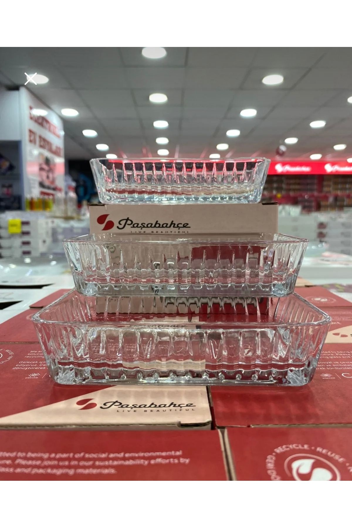 Paşabahçe 530323 Paşabahçe Frezya Tabak