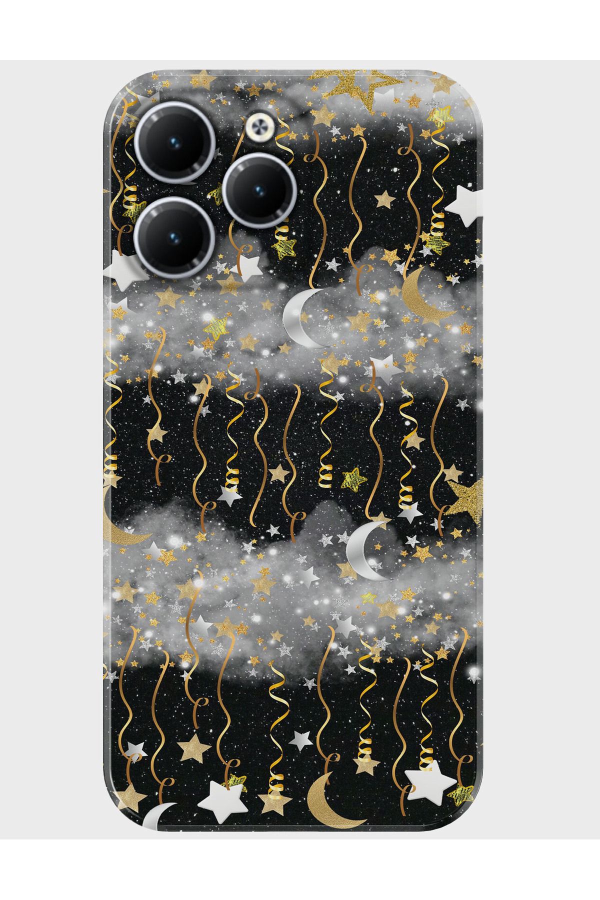 Activist INFINIX Hot 40 Pro Kılıf Desenli Baskılı Kamera Korumalı Silikon - goldcloud