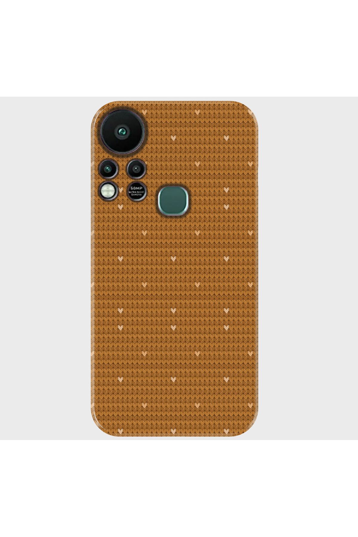 Activist INFINIX Hot 11s Kılıf Baskılı Silikon ve Telefon Tutucu - knitted
