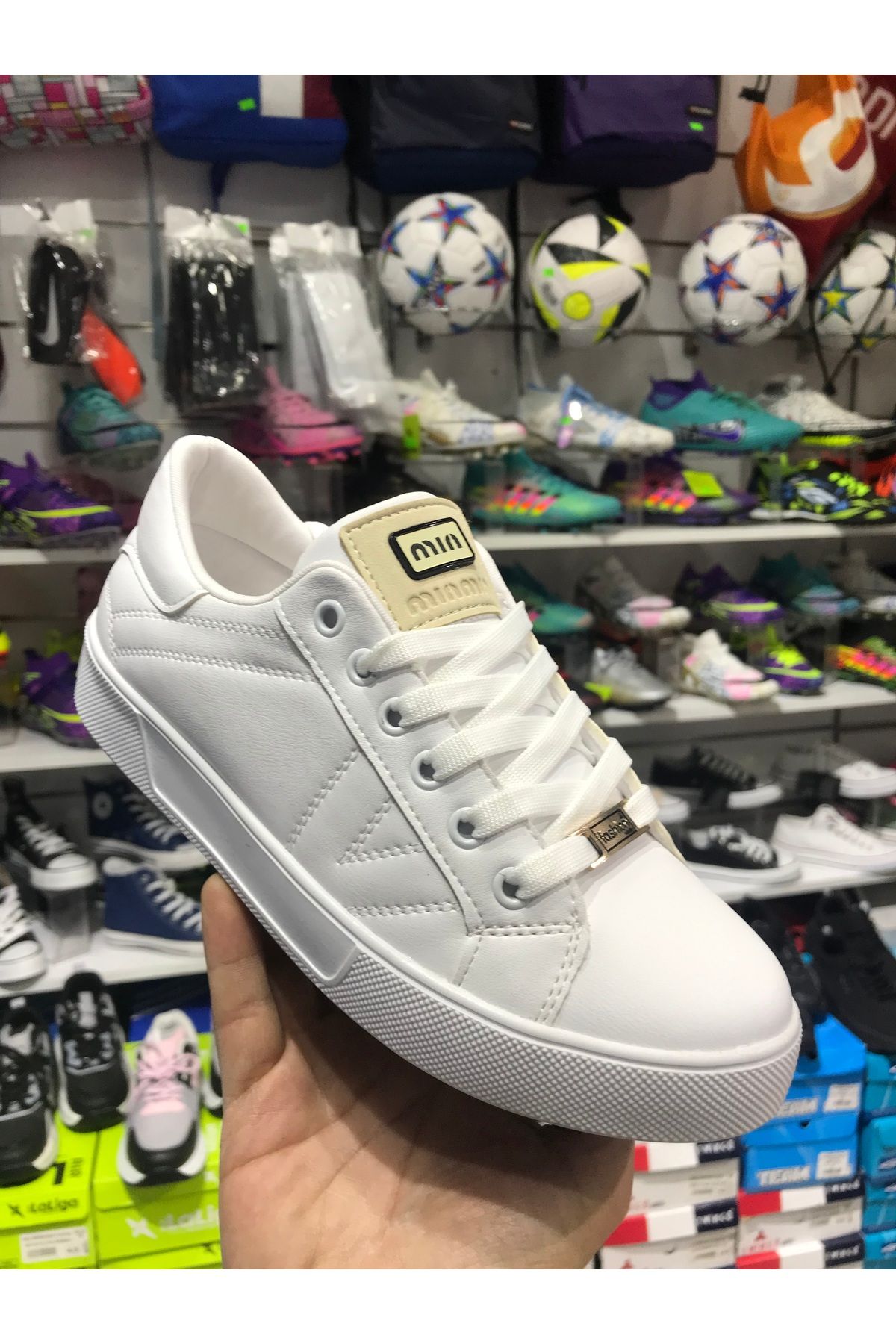 Endless Beyaz Anatomik Taban Yürüyüş Günlük Sneaker